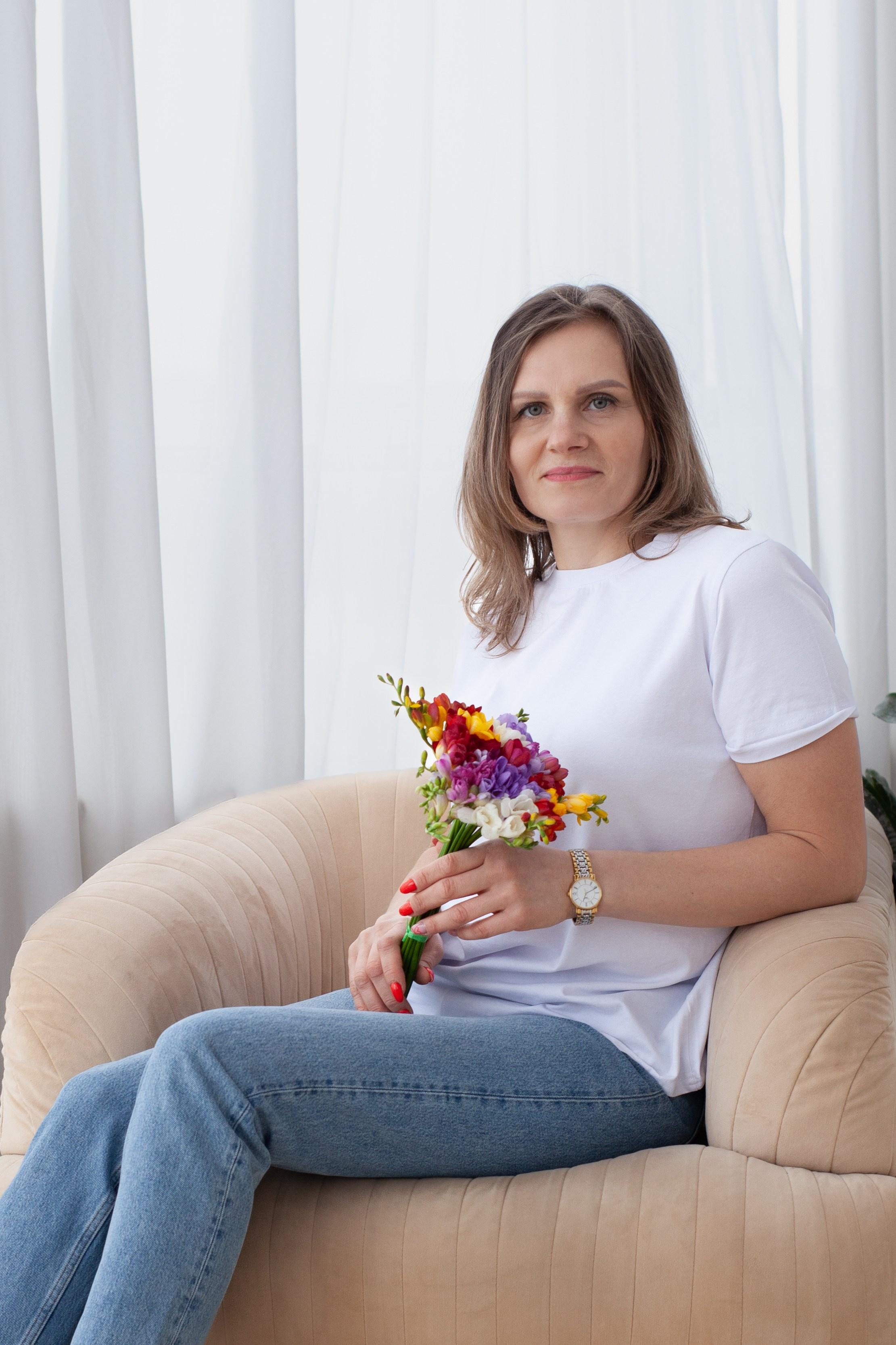 Фото день «Дарите женщинам цветы» для семейного клуба «ВМЕСТЕ». Анастасия, Фотограф женского портрета и беременности в стиле vogue