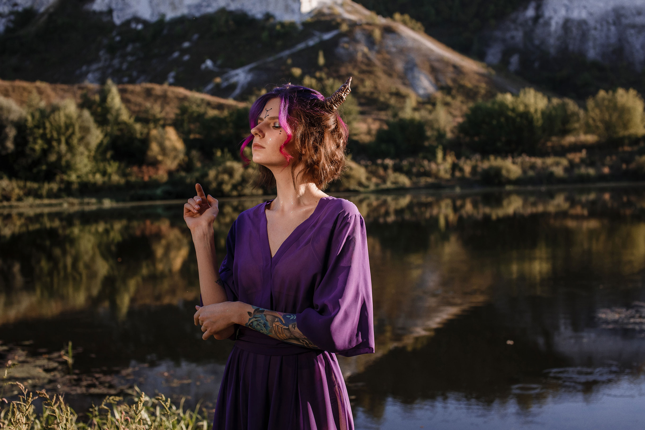 Художница Анастасия Олей @dooroley_art. Портретный и свадебный фотограф в Воронеже Елена Михайлова