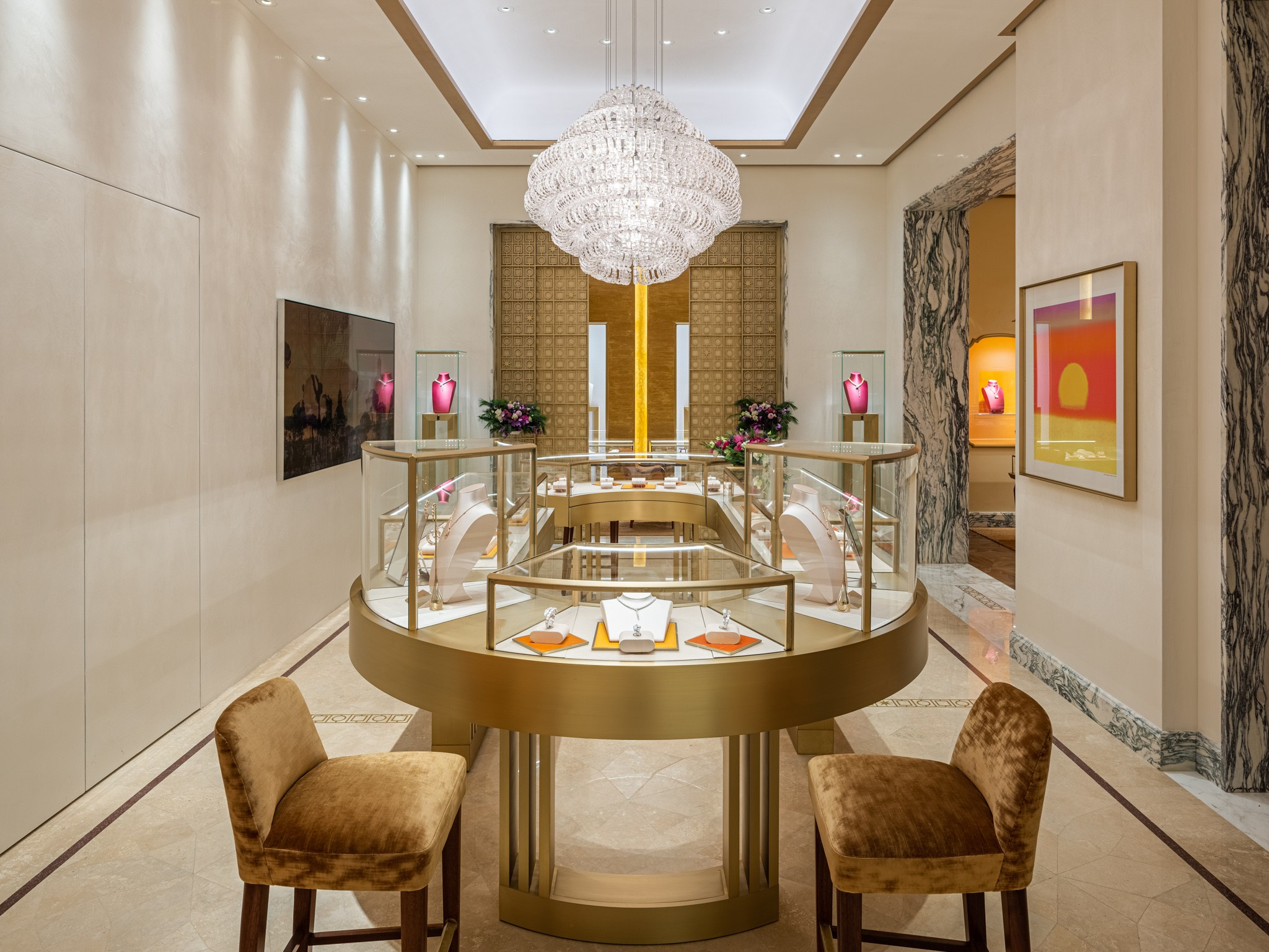 Бутик Bvlgari Москва. Фотограф Василий Буланов