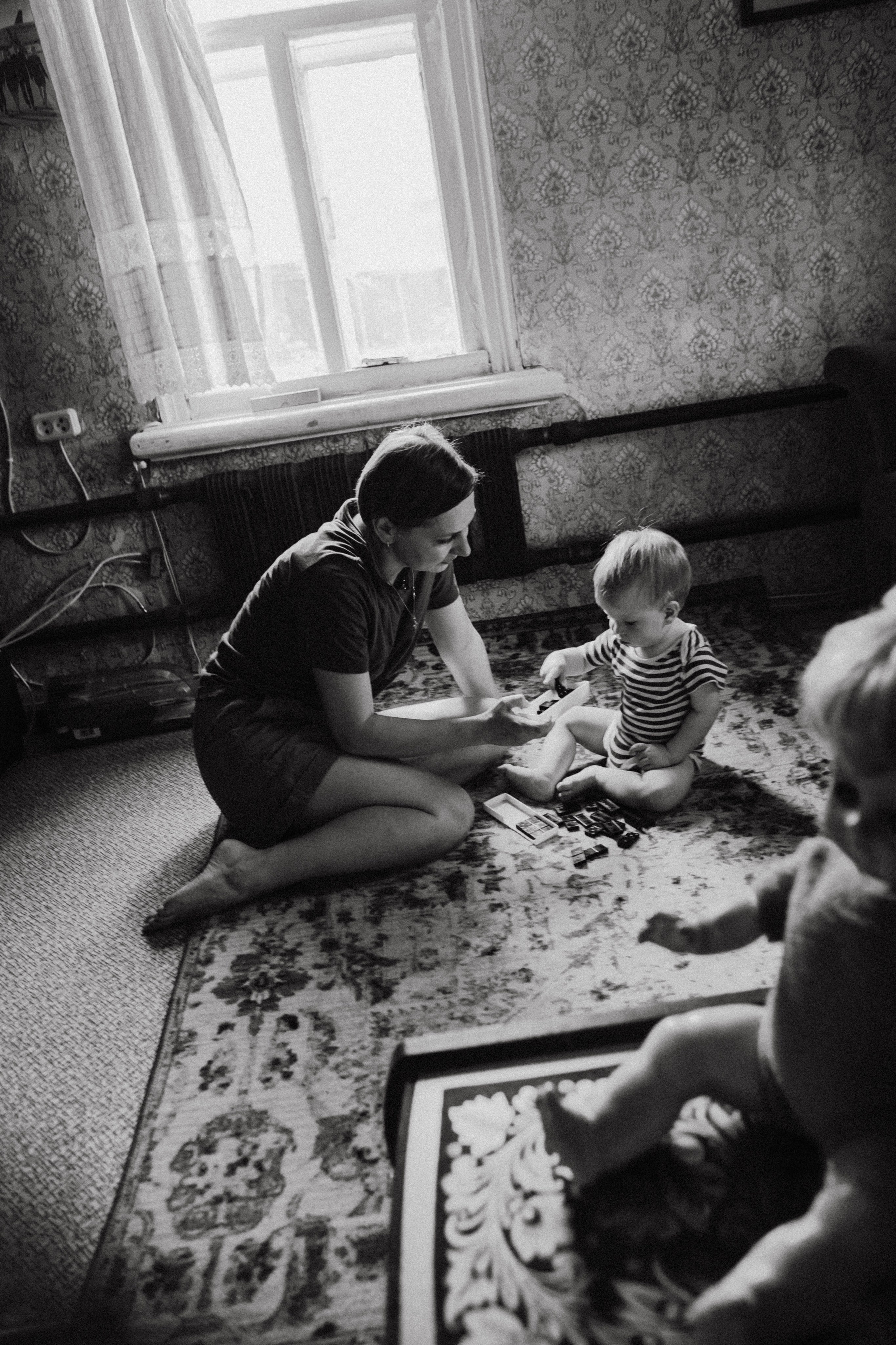 Сева у бабушки. Фотограф в Нижнем Новгороде