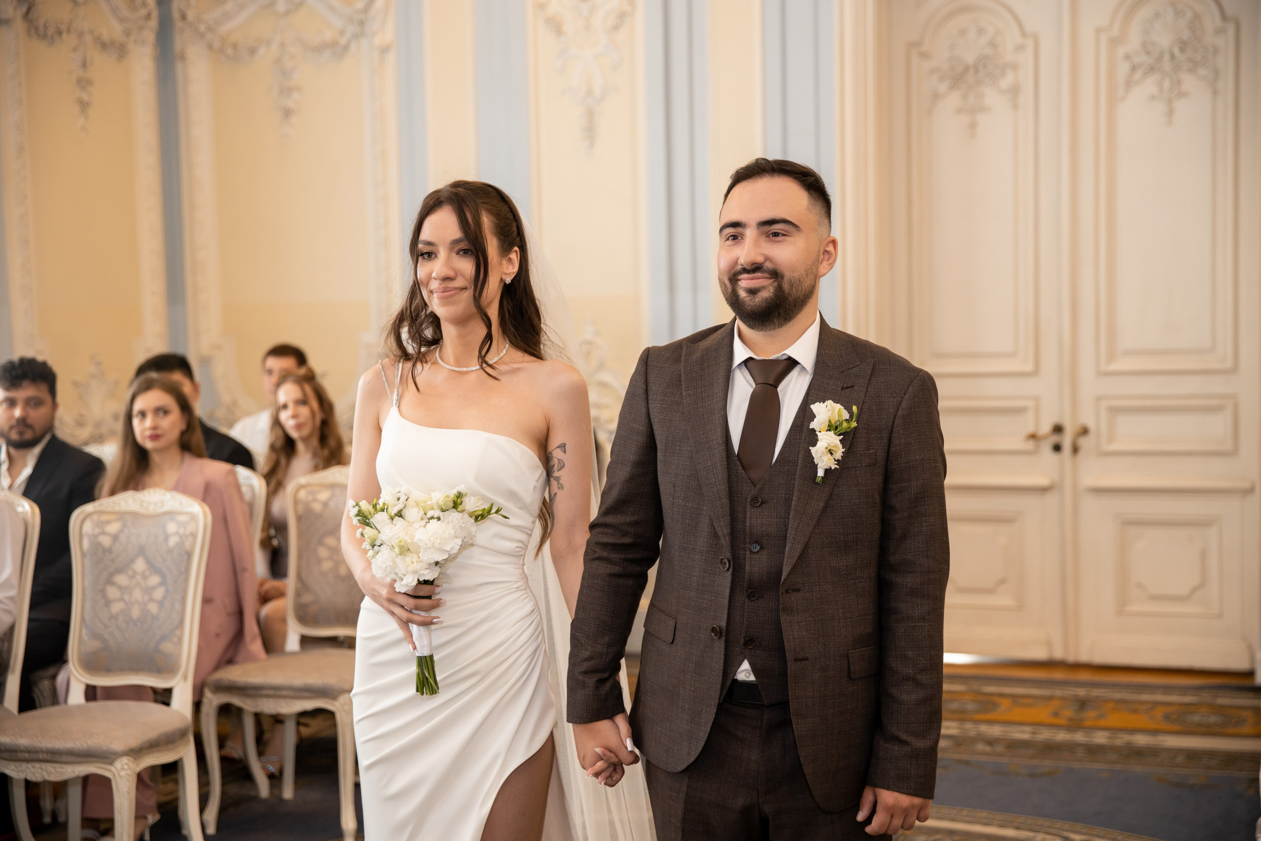 Анна и Александр / Прогулка + ЗАГС. Свадебный и семейный фотограф в Москве Диана Левченко