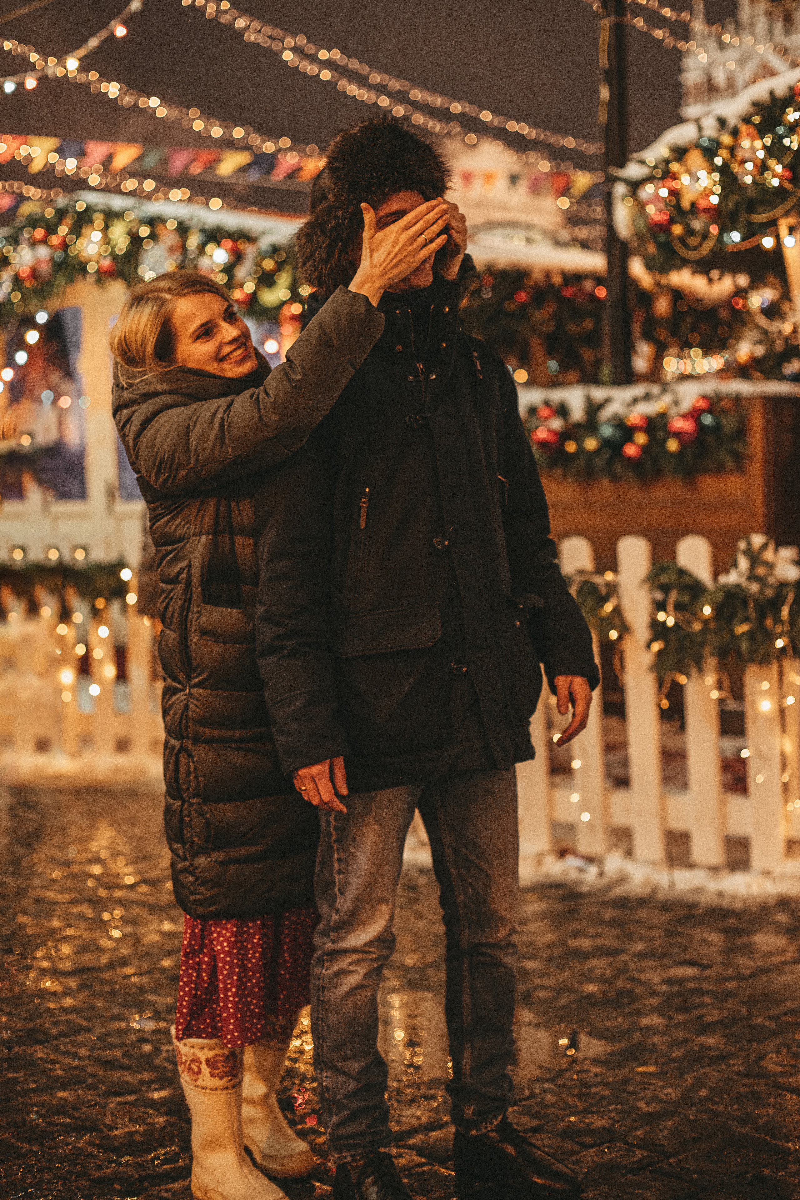 LOVE STORY 💞 НОВОГОДНЯЯ МОСКВА. Семейный фотограф Ирис Сенченко