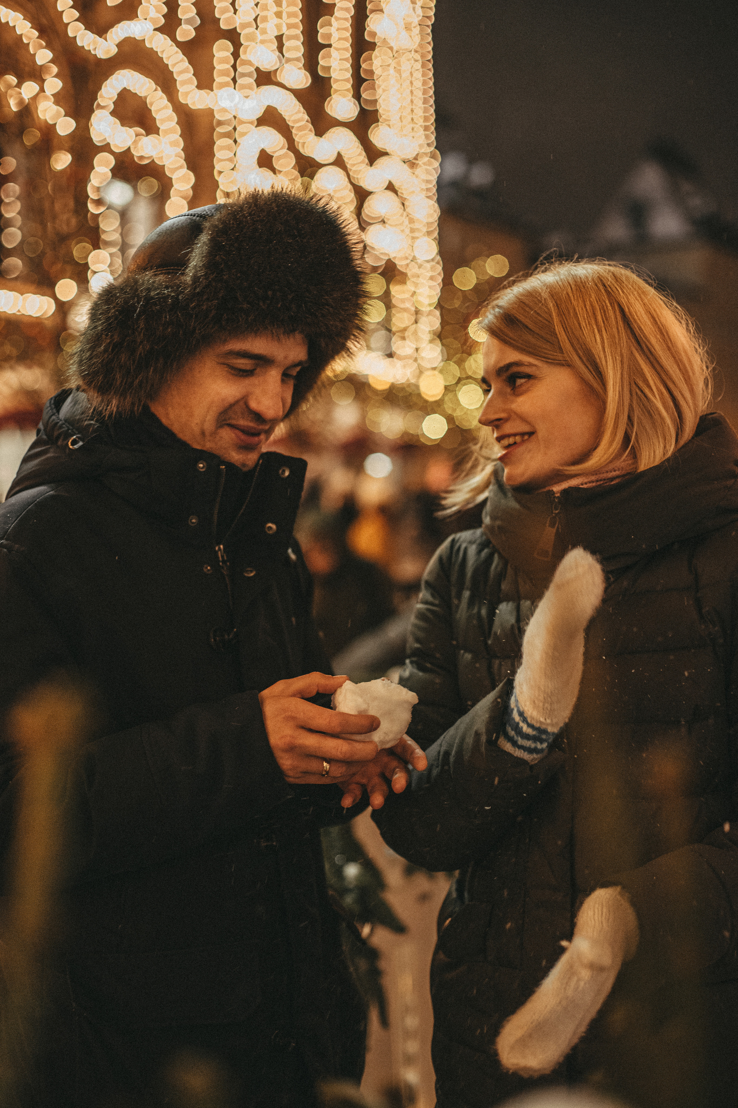 LOVE STORY 💞 НОВОГОДНЯЯ МОСКВА. Семейный фотограф Ирис Сенченко