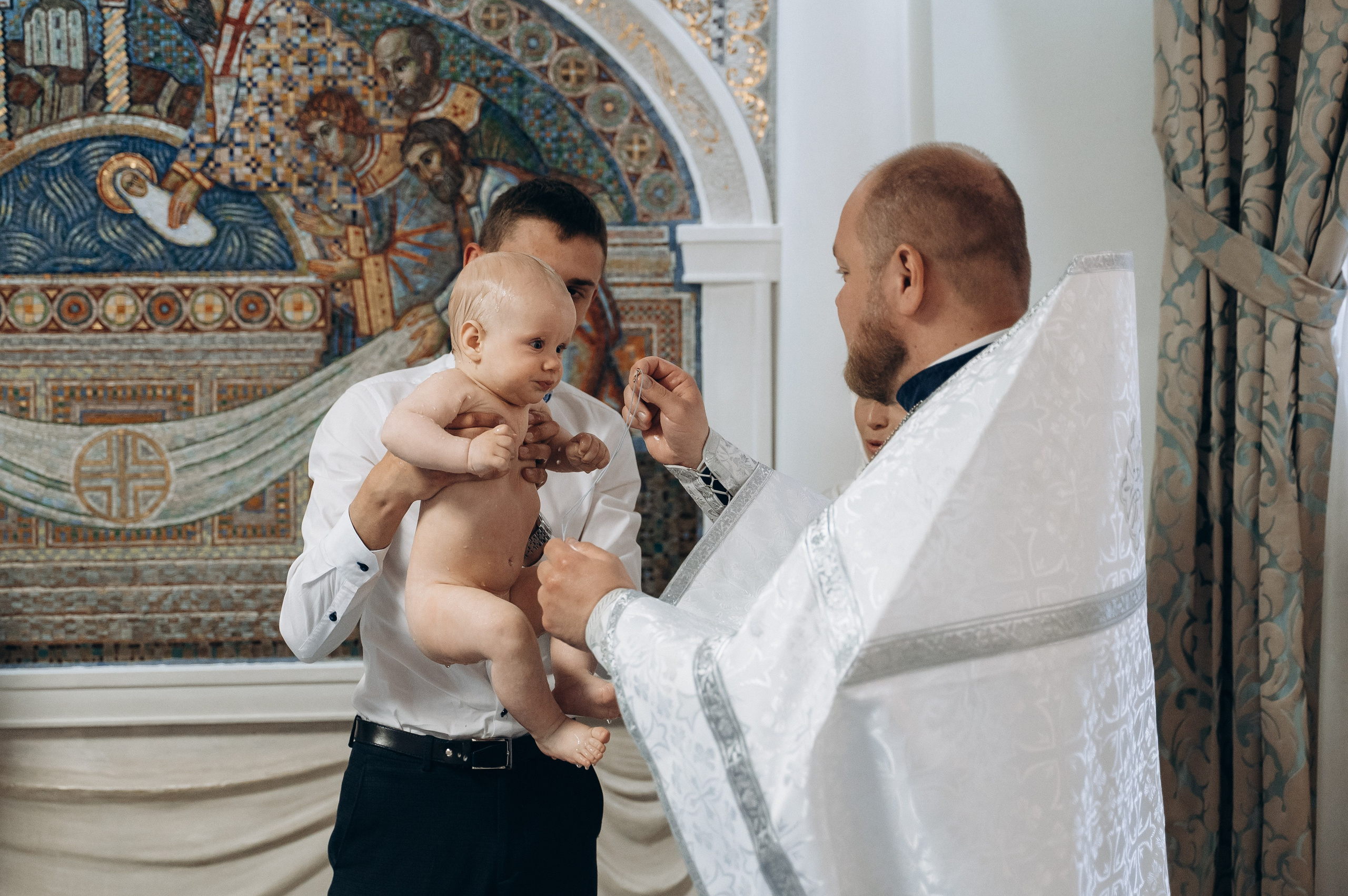 Крещение Макара. Семейный фотограф в Минске Дарья Дреко