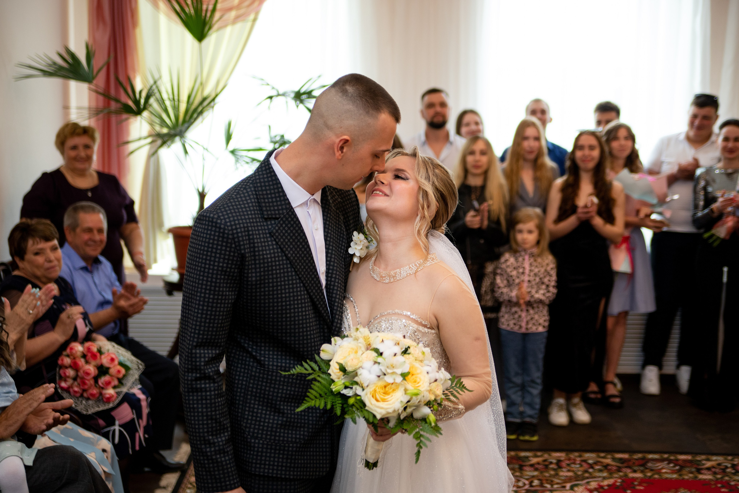 Леонид + Ксения. Свадебный и семейный фотограф в Михайловке Полина Крипс