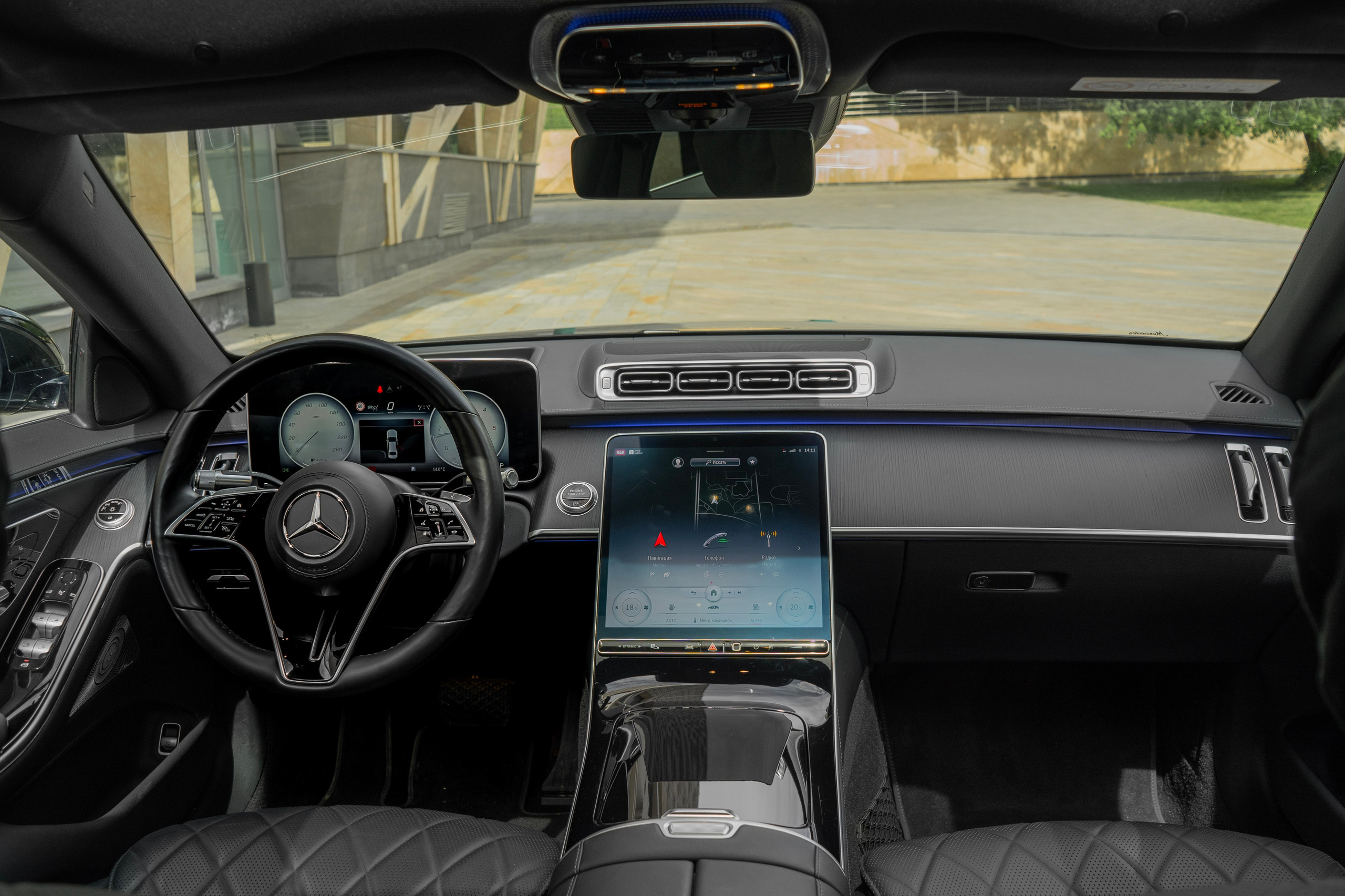 Mercedes S-class (W223). Автомобильный фотограф Ногинск Денис Городок