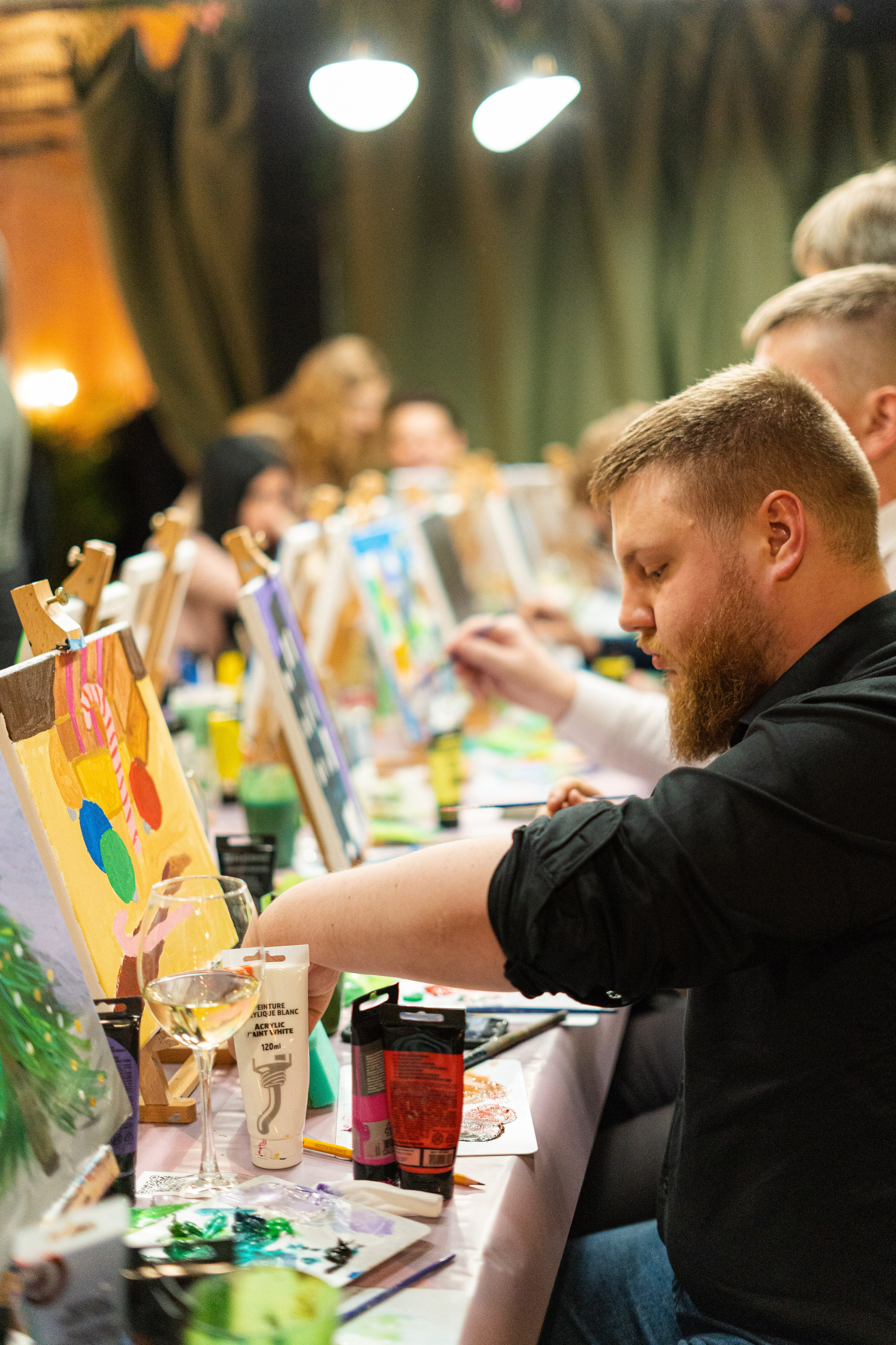 Корпоратив Teach Me Art 2. Портретный фотограф в Москве и Санкт-Петербурге Арина Чех