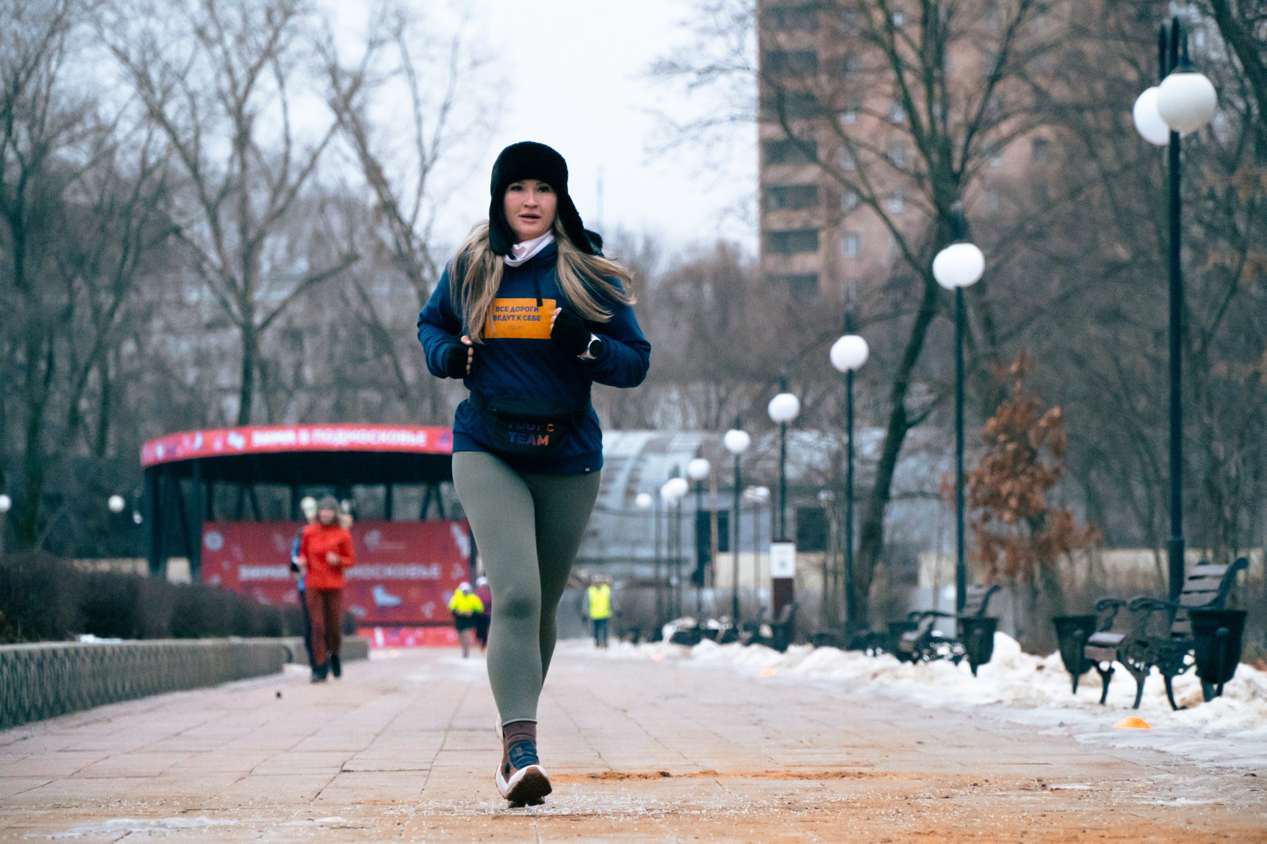 5 вёрст Наташинский 18 января 2025. Роман Капилюшов. Бег. Фото. Видео. г. Люберцы