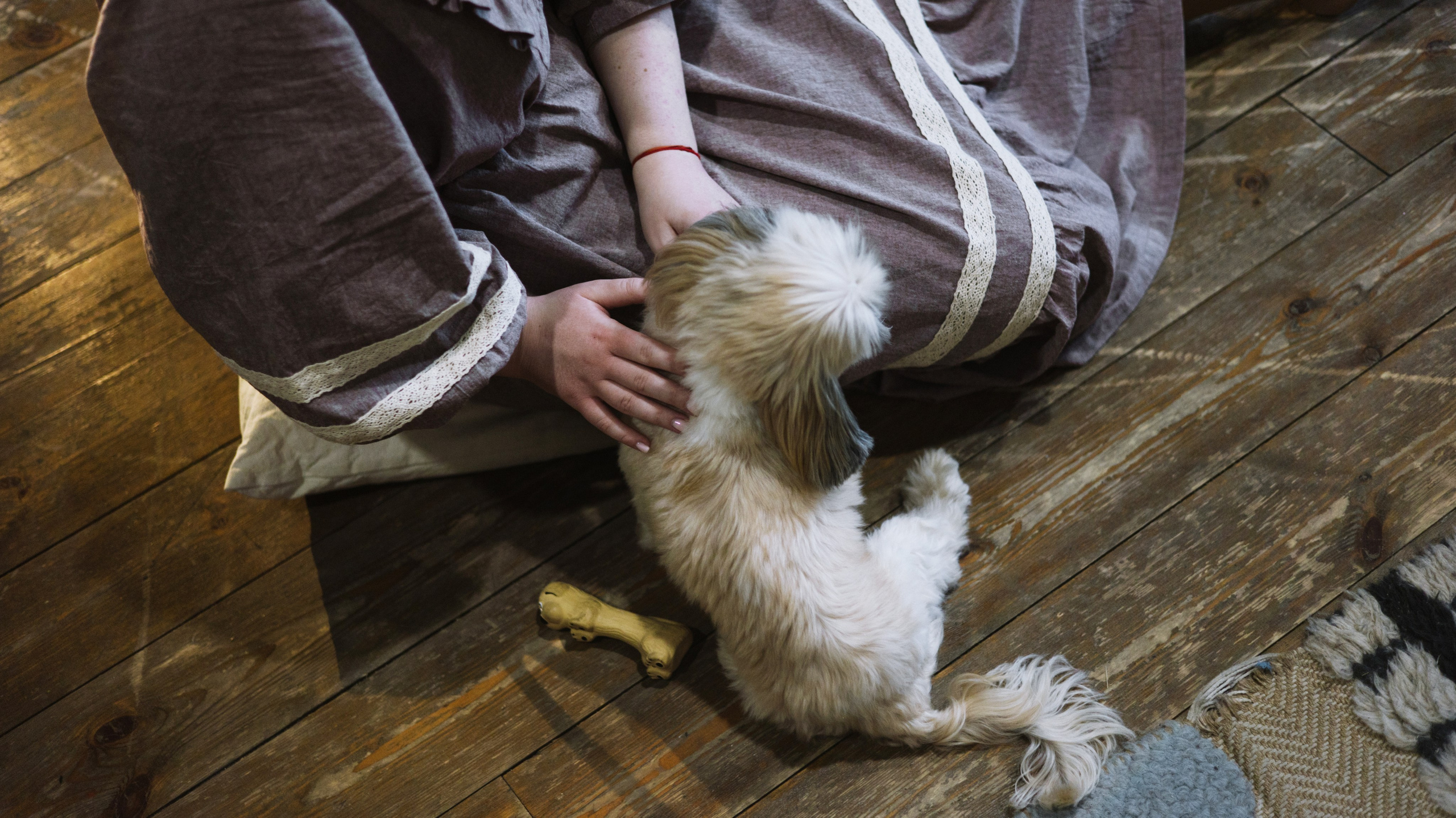 Ирина и Винни. Фотограф-анималист Богданова Полина