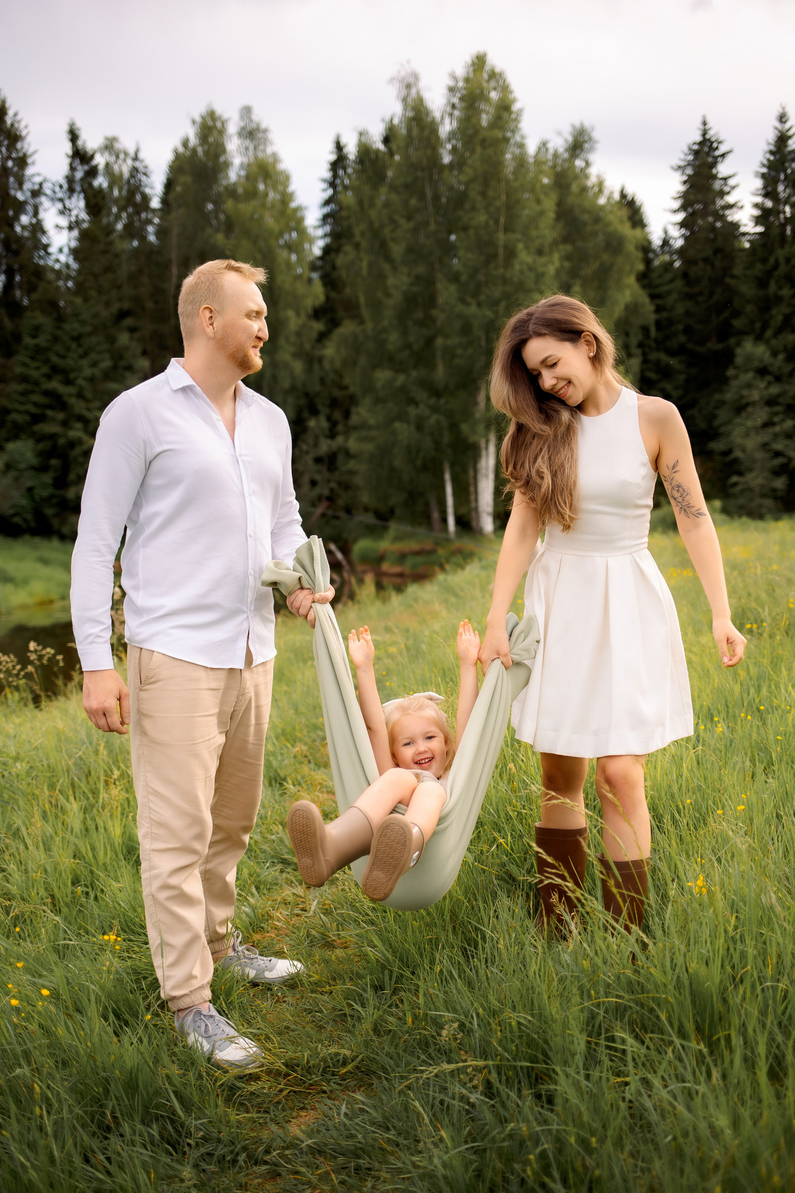 Семейная фотопрогулка на природе. Зотова Алена — семейный и женский фотограф в Зеленограде