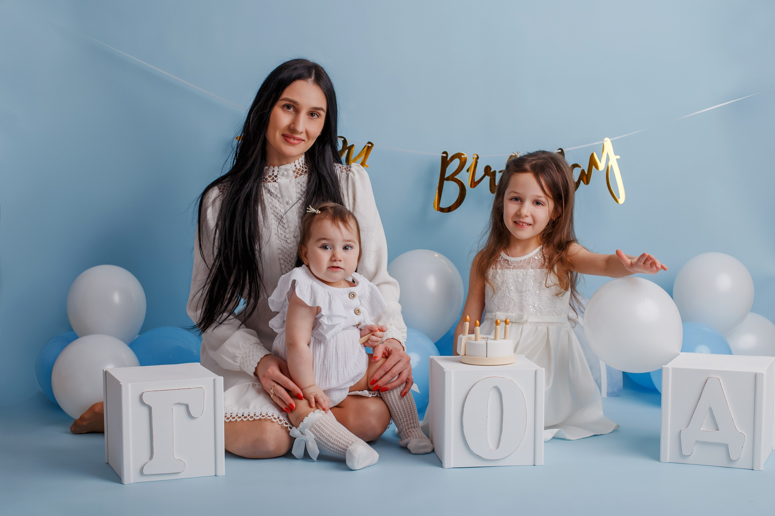 Фотосессия в годик. Фотограф новорожденных Ростов-на-Дону