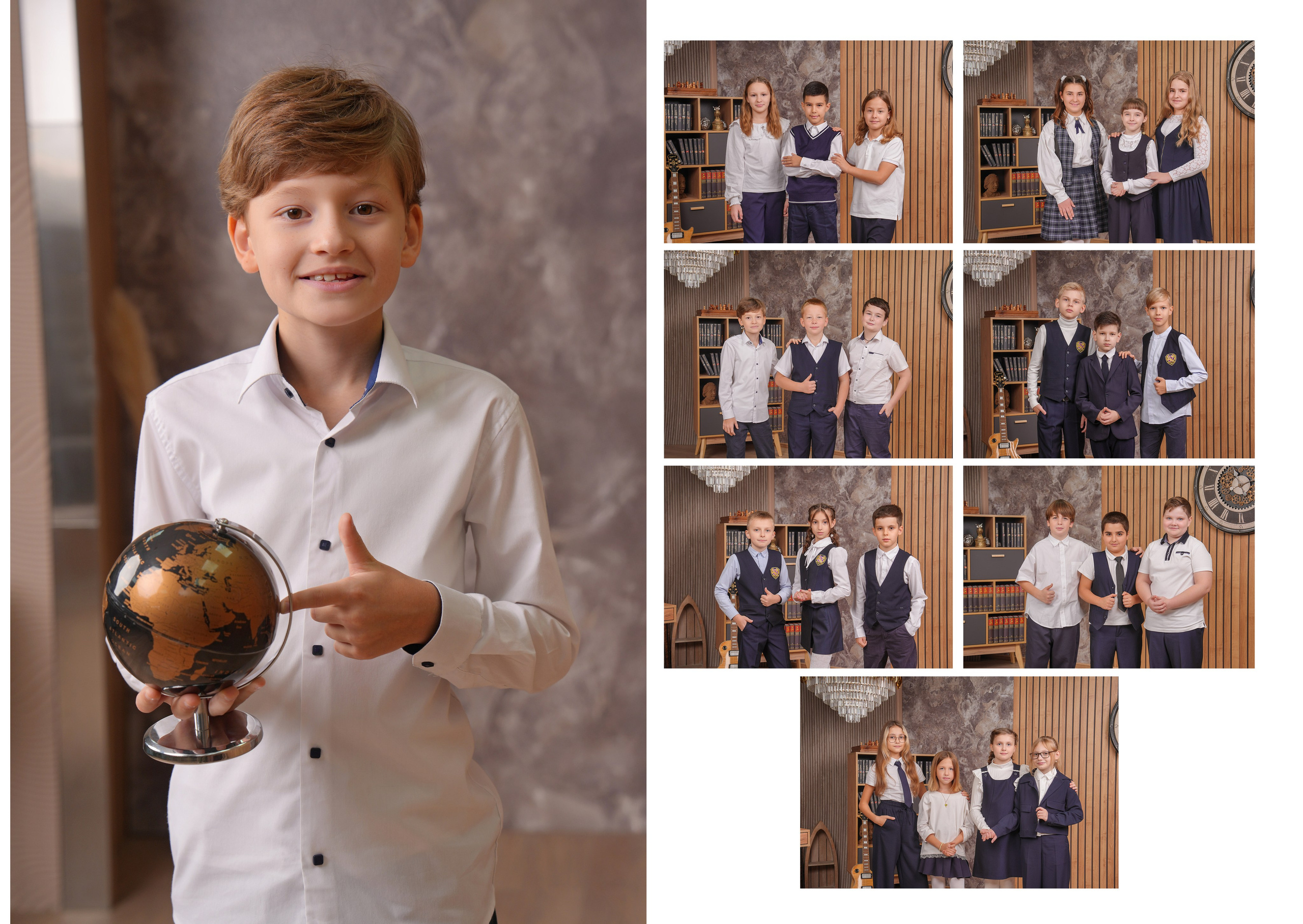 ШКОЛА 42 — 4 «Д» класс. Красивый выпускной альбом в Краснодаре