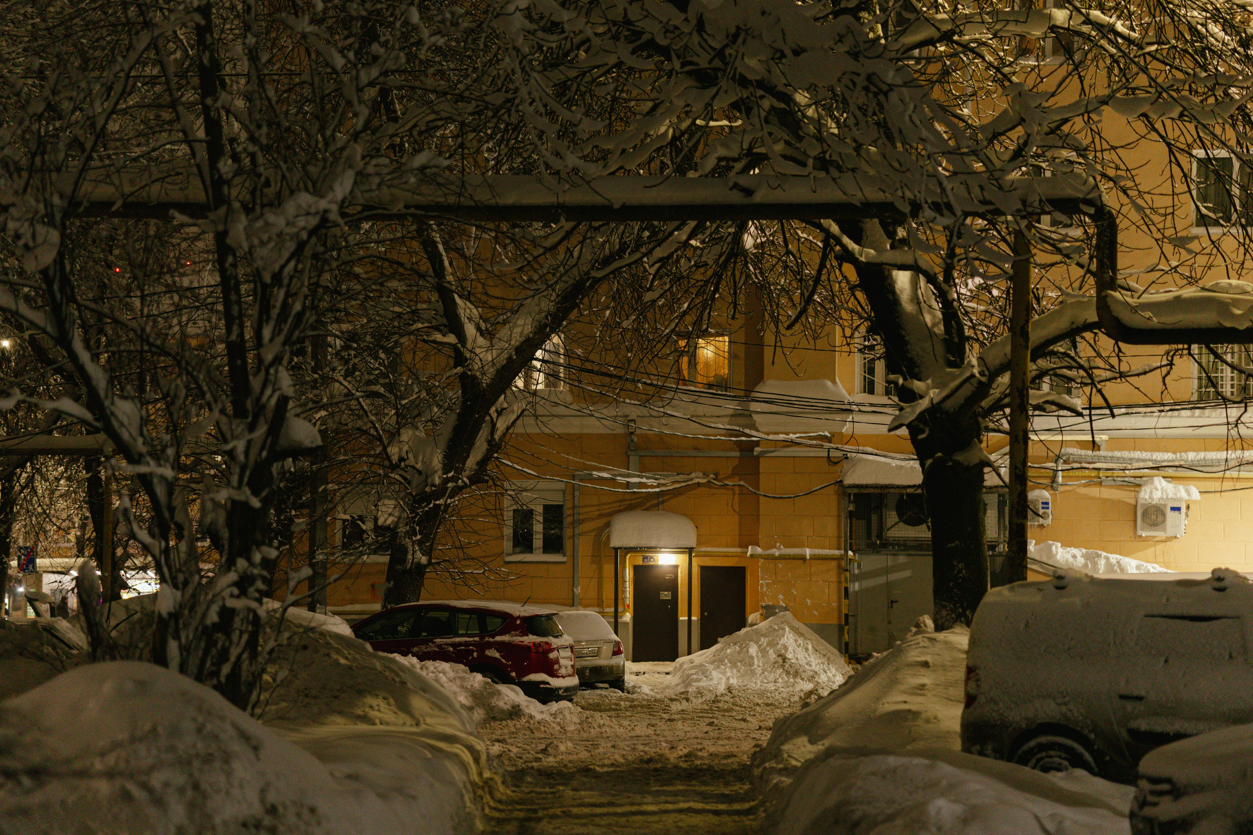 Город зимой. Фотограф Эльмира Лин