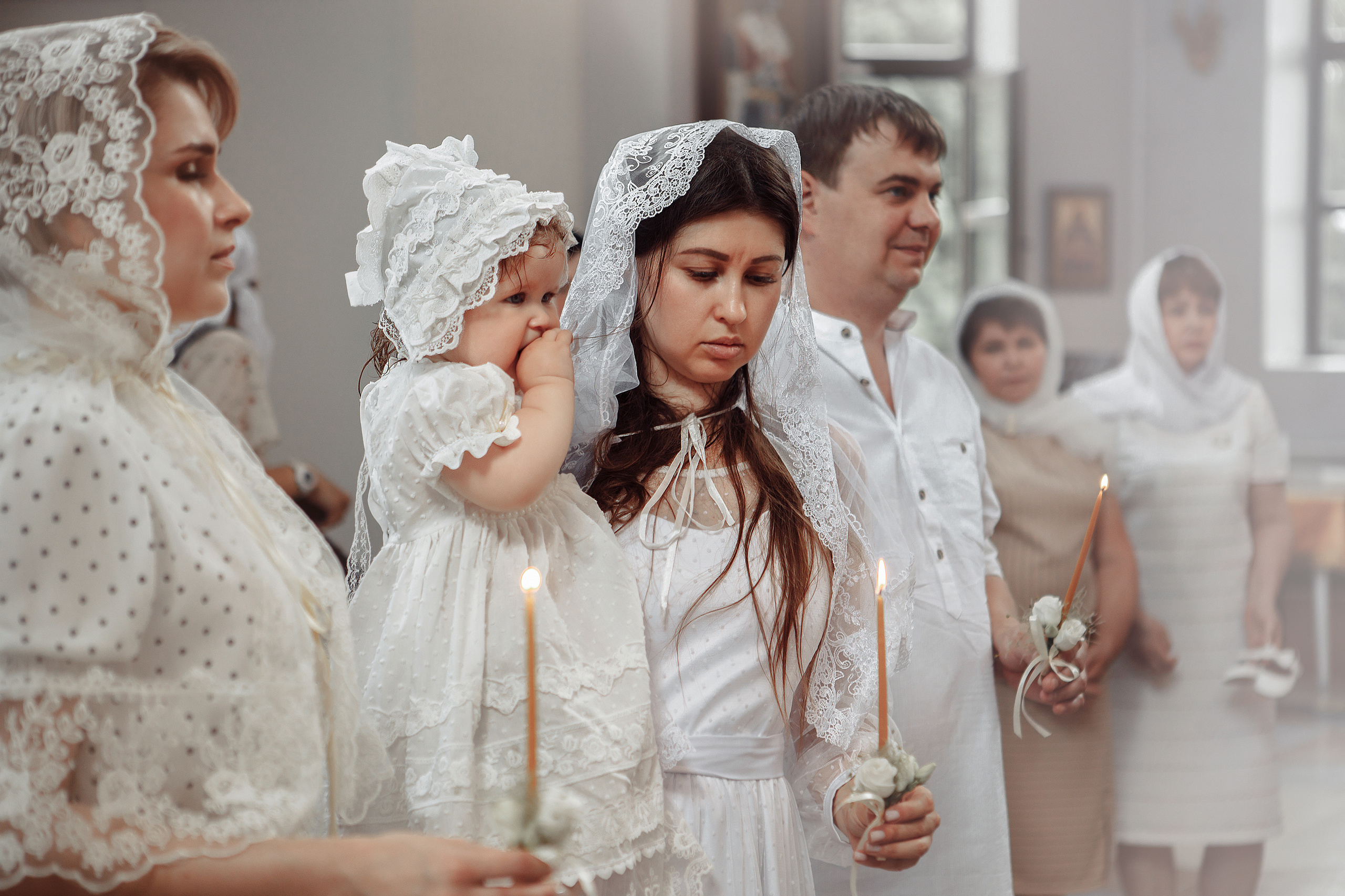 Таинство крещения Алисы. Семейный фотограф в Таганроге Виктория Макаренко