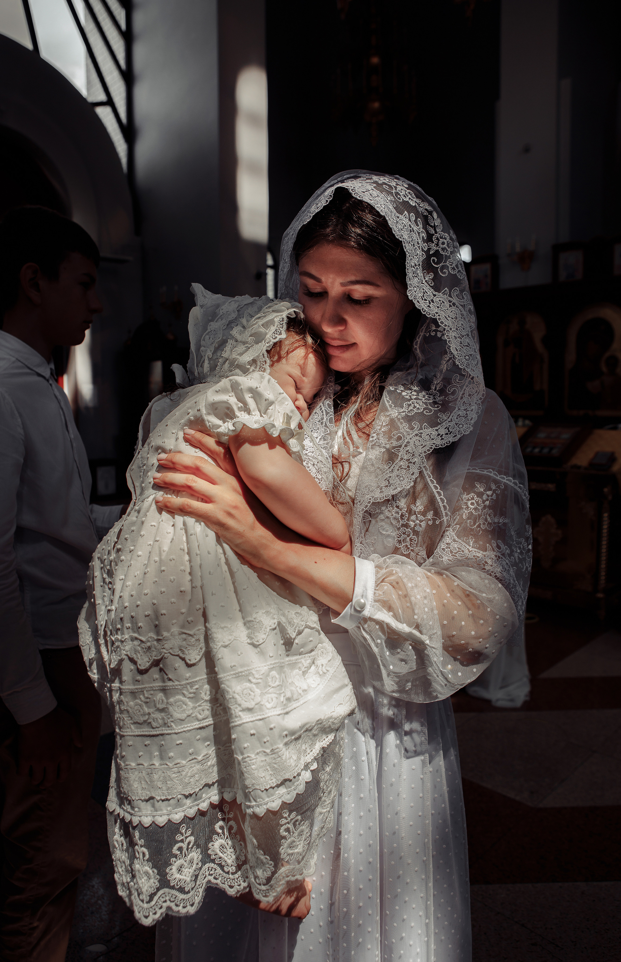 Таинство крещения Алисы. Семейный фотограф в Таганроге Виктория Макаренко