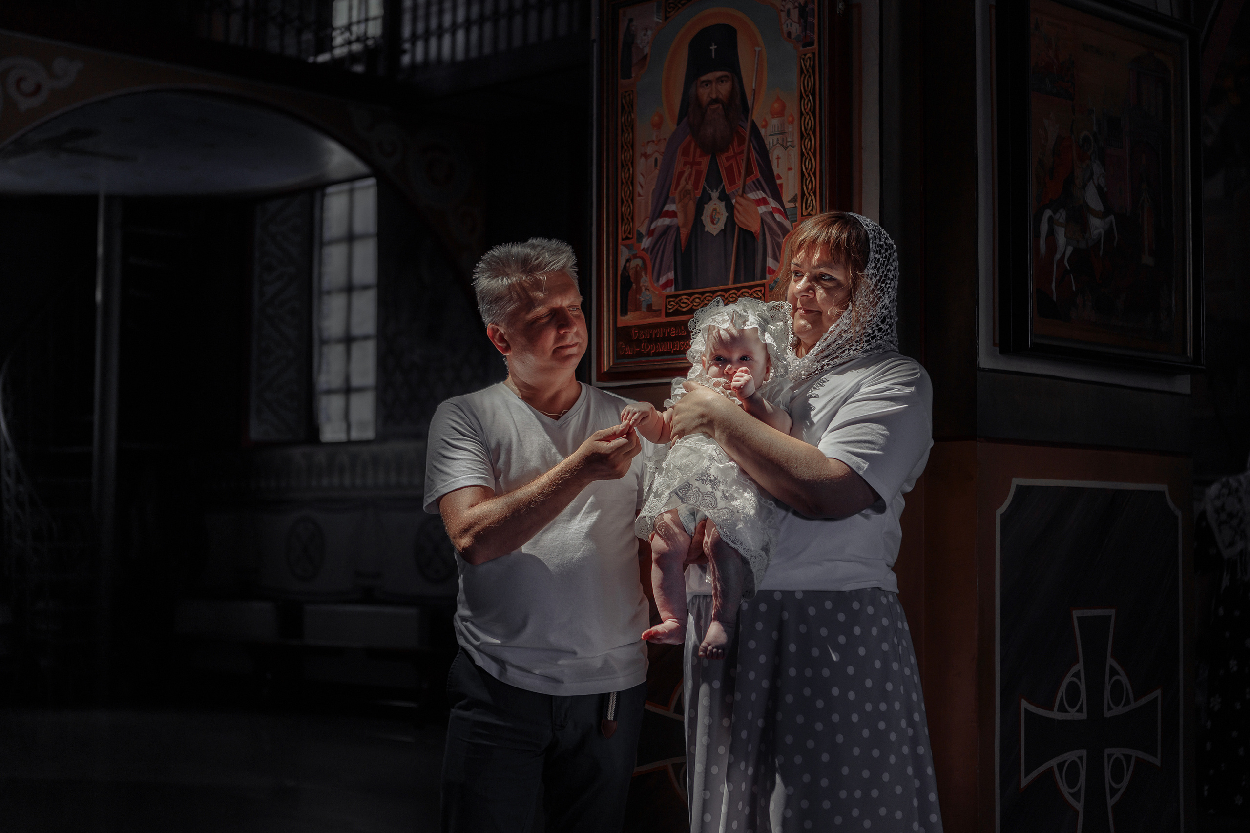 Таинство крещения Вероники и Дианы. Семейный фотограф в Таганроге Виктория Макаренко