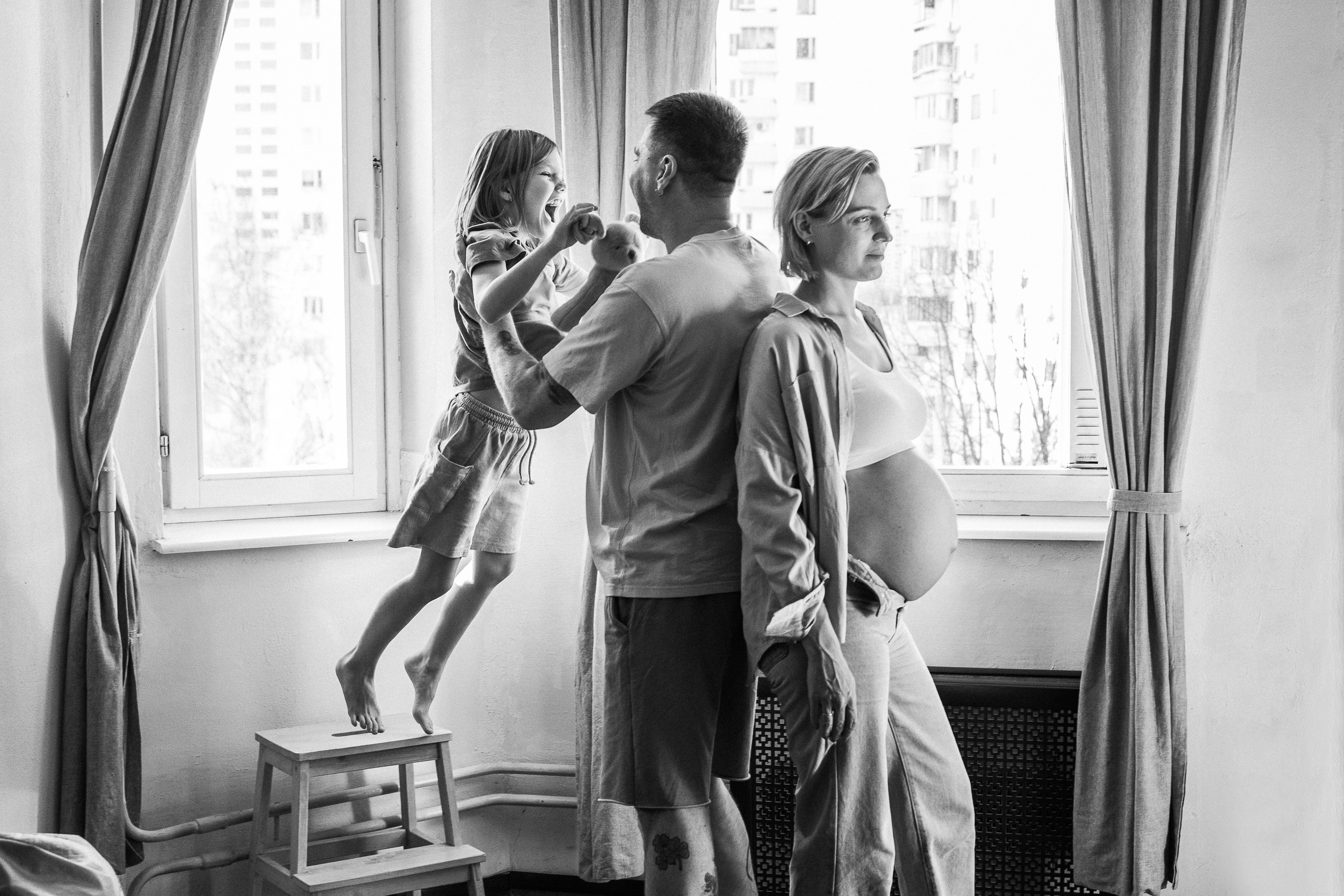 Осенне-домашнее. Семейный фотограф в Москве Ольга Комарова