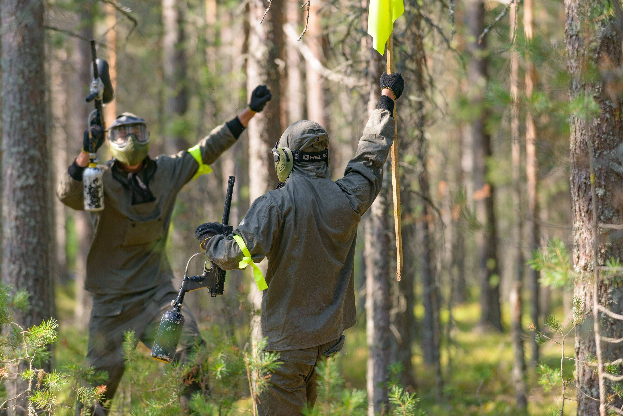 Летние тренировочные сборы Школы Боевых Искусств «МОН» 2013, пейнтбол
