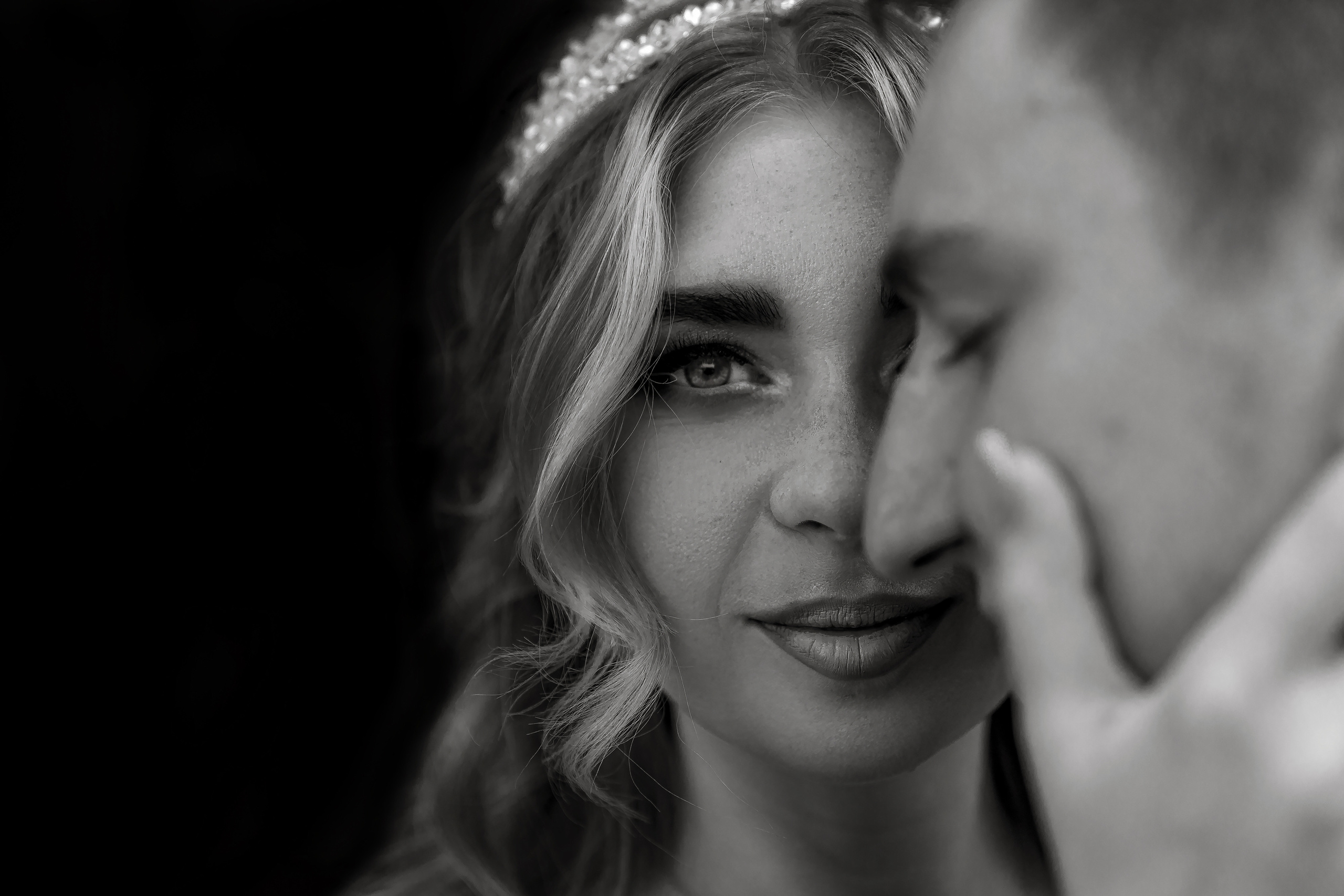 Черно-белая серия свадебного дня Николая и Валерии. Свадебный фотограф Колесников Антон