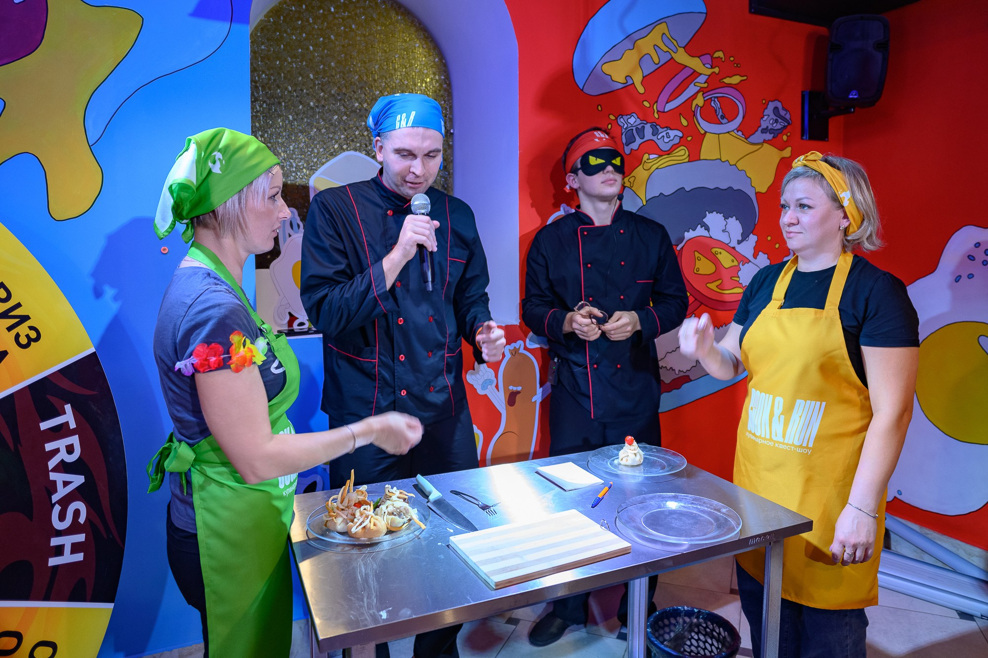 Кулинарный квест-шоу CooknRun. Фотограф Александр Данилов