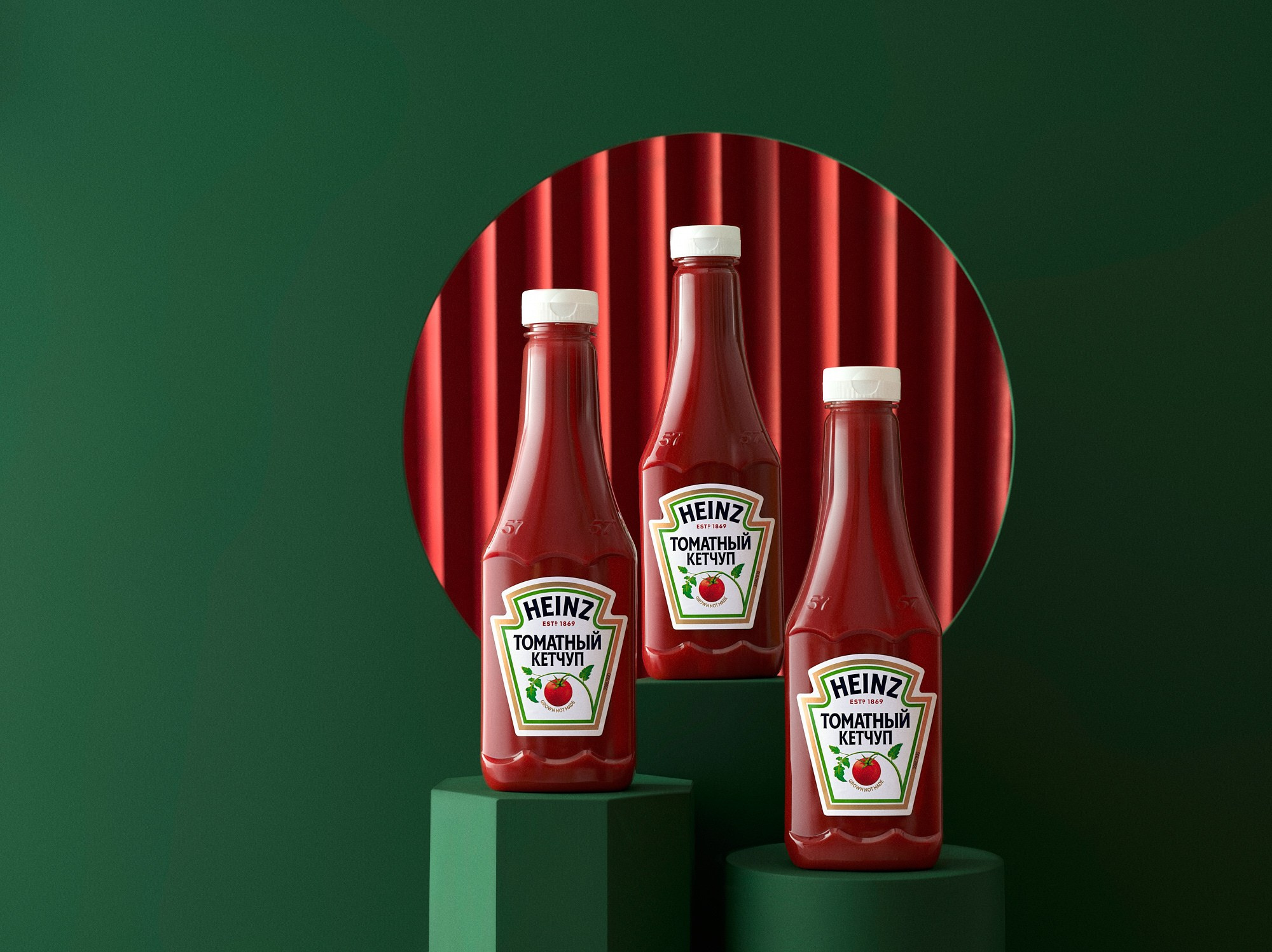 Яркая рекламная съемка для Heinz