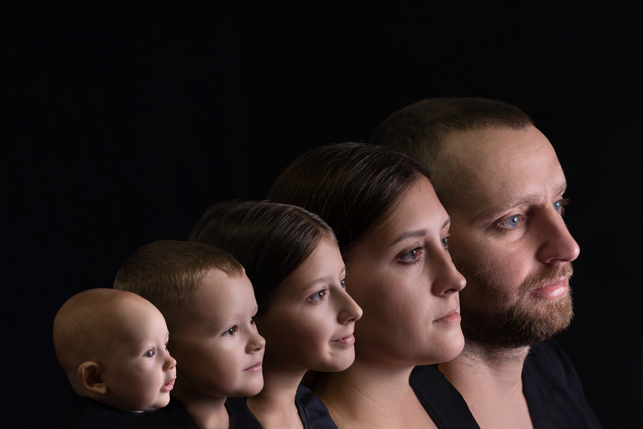 Портрет Поколений. Фотограф новорожденных Новокузнецк Анастасия Волгова