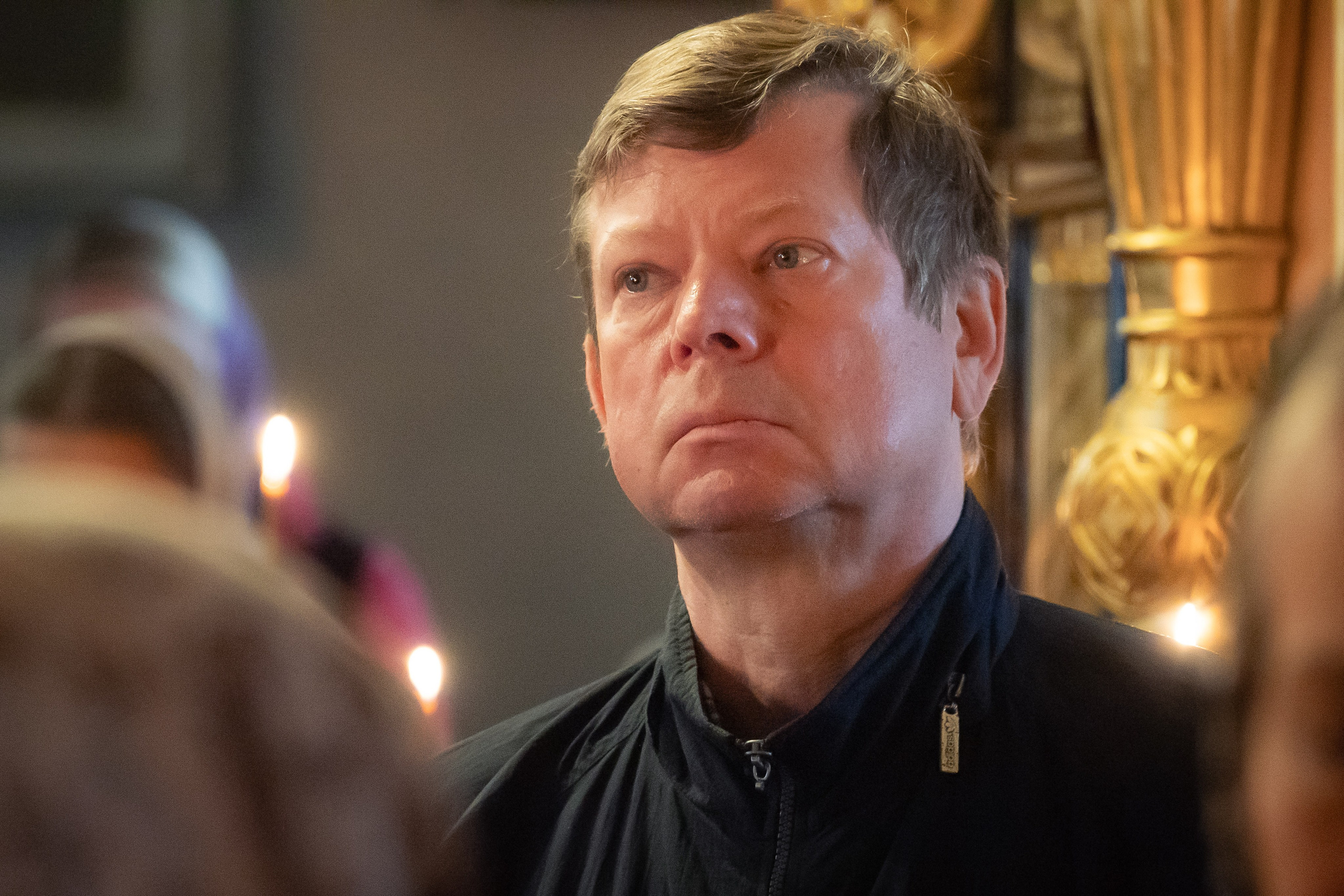 Богородский храм. Вынос Плащаницы. Антон и Татьяна Денисенко — В храме