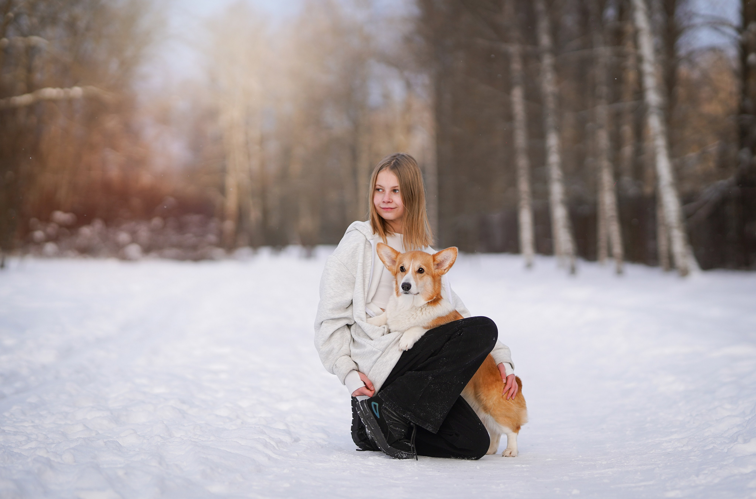 Кристина и Лаки. Фотограф-анималист в Санкт-Петербурге Яна Мартынова
