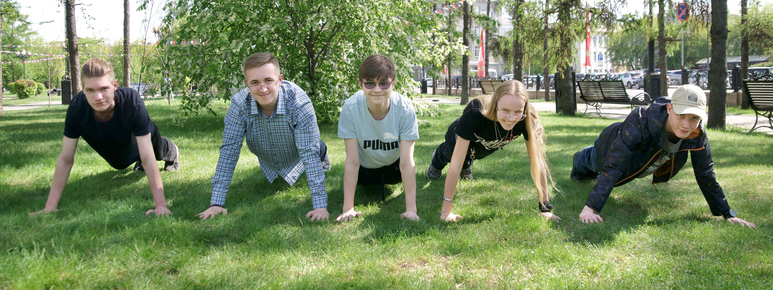 Весенняя фотосессия выпускников 9,11 классов в Иркутске