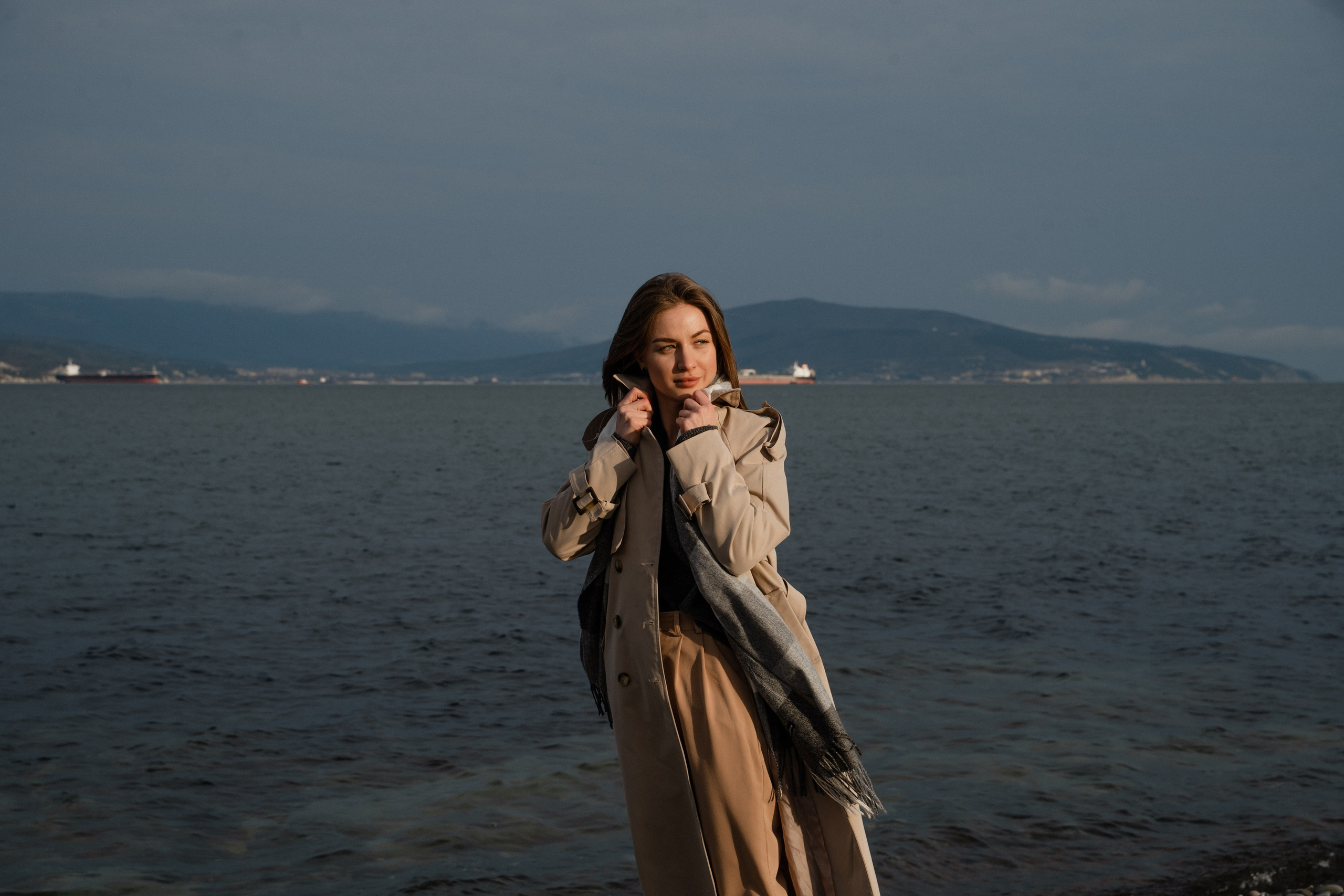 Осенняя фотосессия у моря в Новороссийске. Фотограф Екатерина в городе Новороссийск