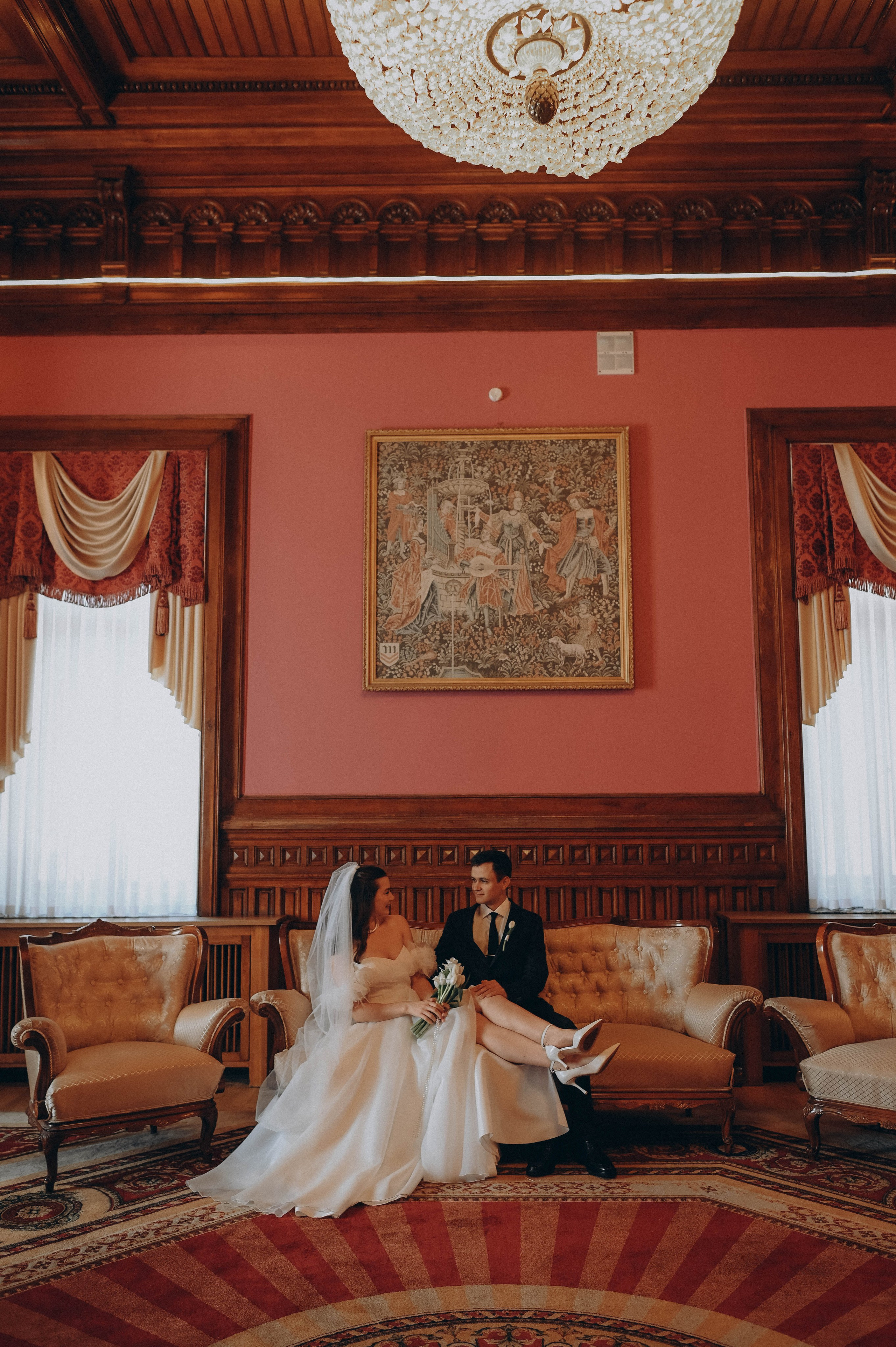 Роспись во 2 дворце. Ксения и Иван. Семейный и свадебный фотограф в Санкт-Петербурге Яна