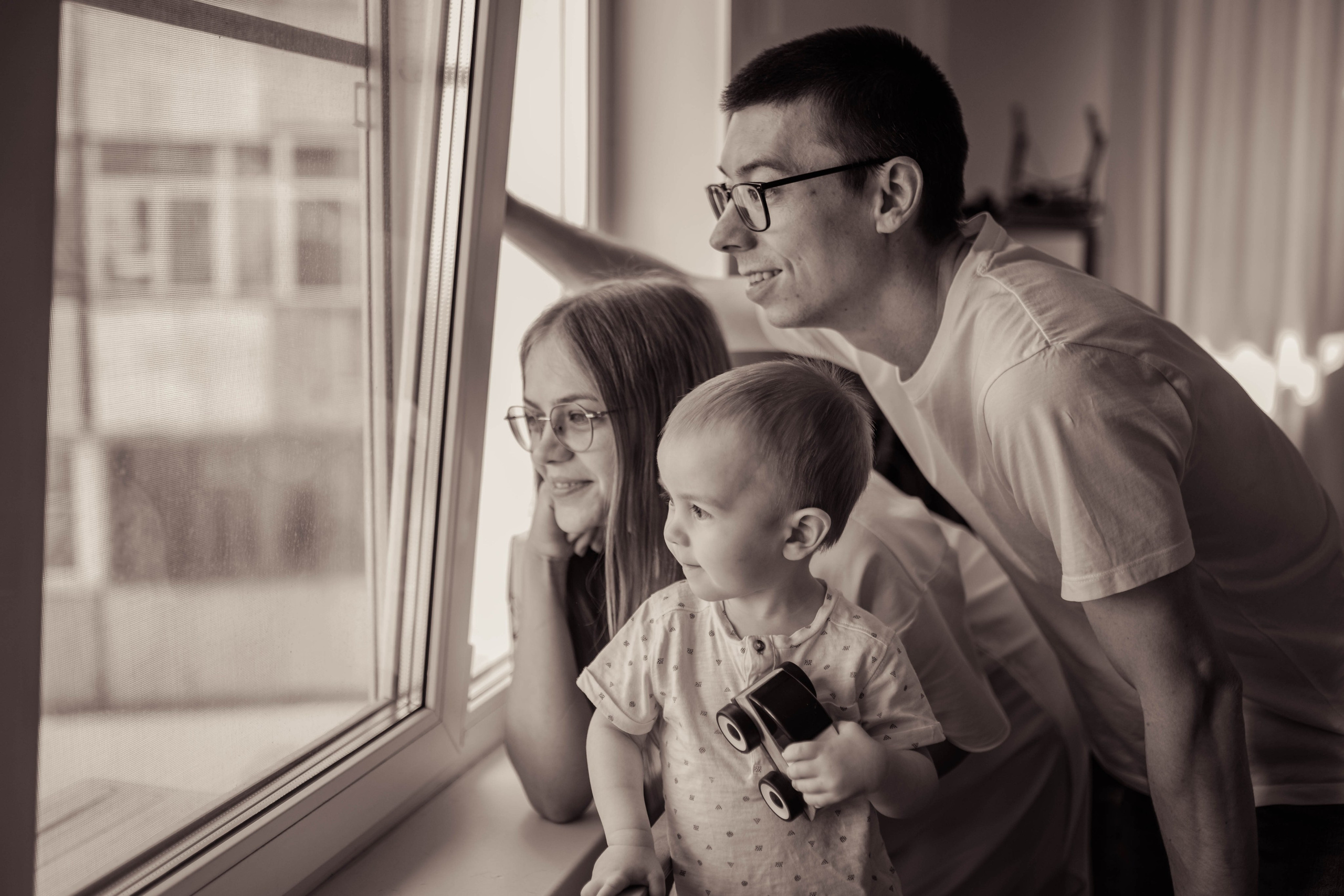 Илья, Марина и Дмитрий. Семейный фотограф Алина Демидова. Королев