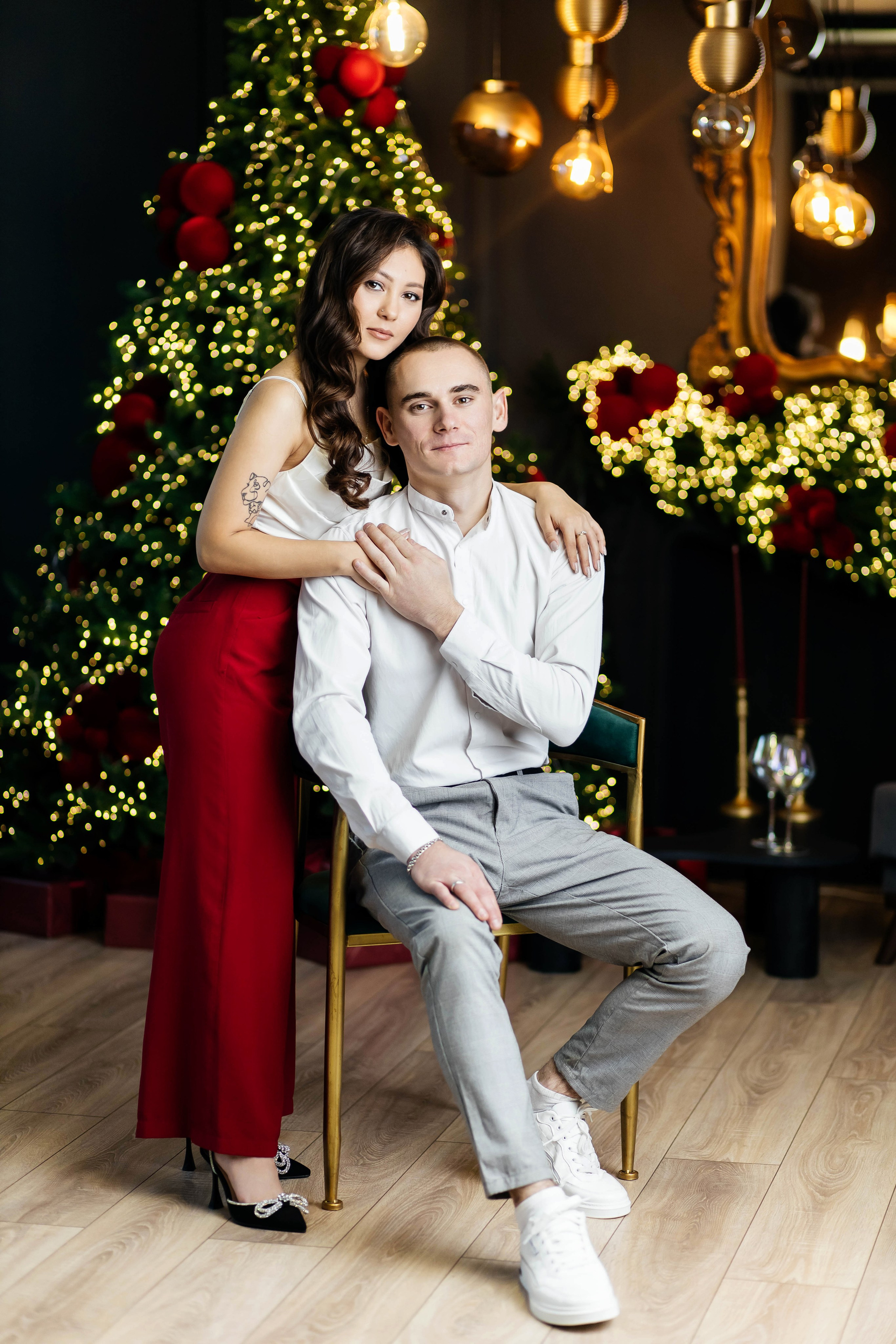 Новый год 2026 Анжела и Олег. Женский фотограф в Оренбурге Ирина Заводчикова