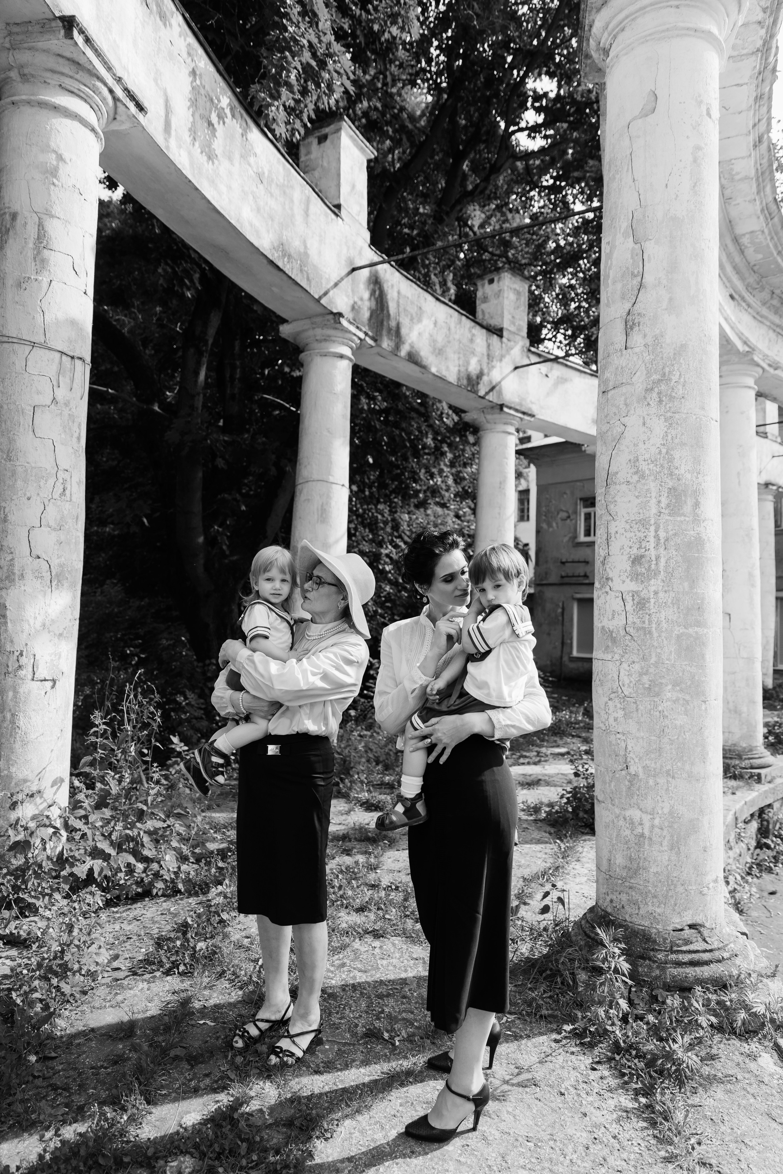 Ольга, Людмила, Петя и Юра. Свадебный и семейный фотограф Александра Кос