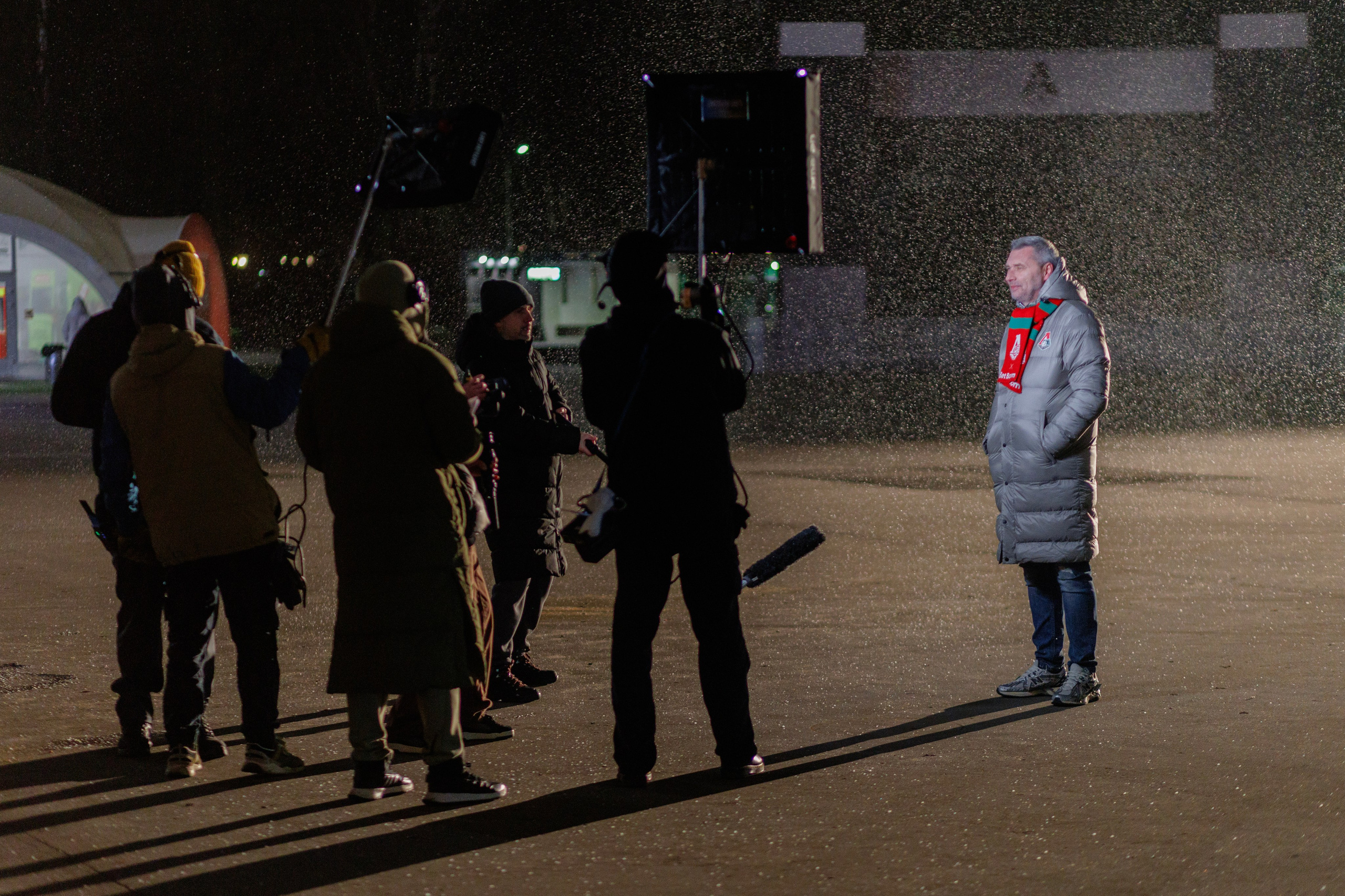 БЭКСТЕЙДЖ СЪËМОК РОЛИКА ДЛЯ ФК ЛОКОМОТИВ. Artem Zenin Photography