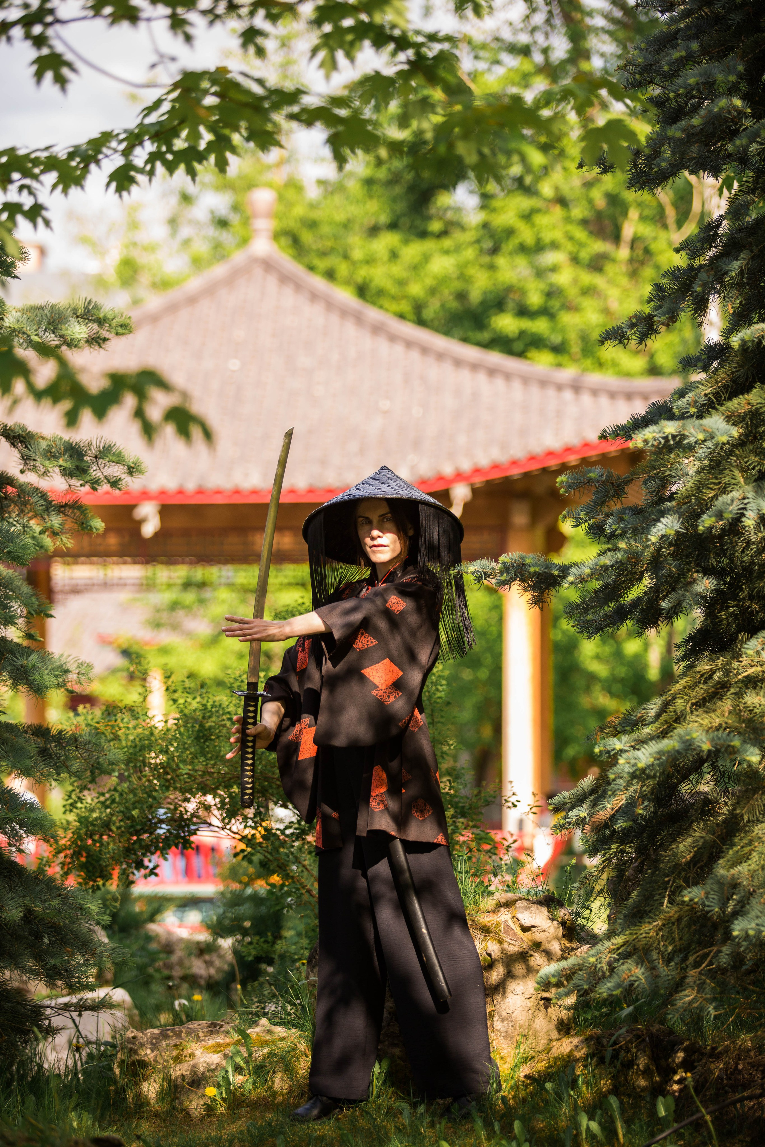 Парк Хуамин в Москве и фотосессия в китайском стиле. Семейный и детский фотограф в Москве Мария Быкова