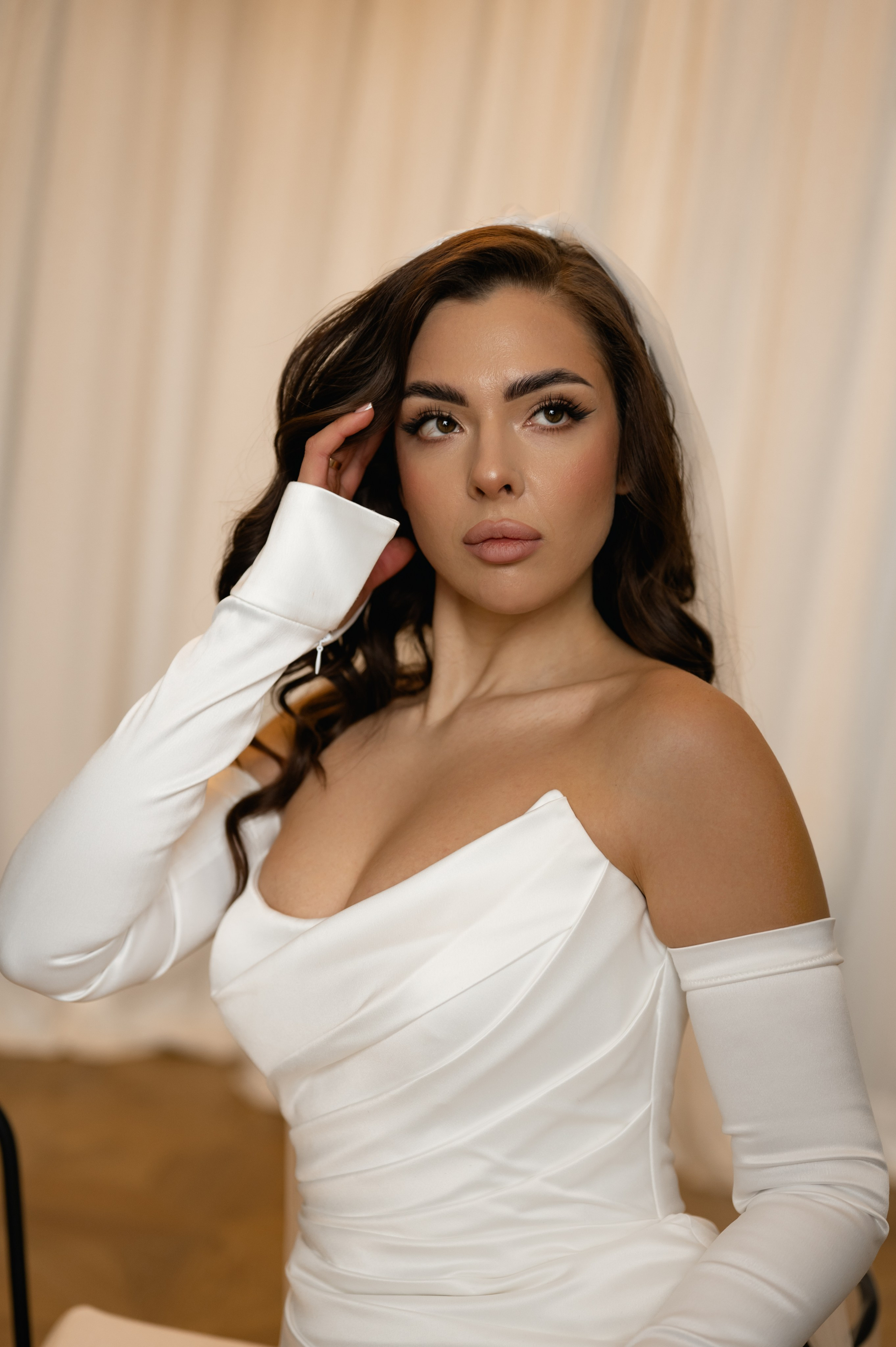 Свадебная фотосессия в студии. Свадебный и семейный фотограф в Краснодаре Алина Мельник