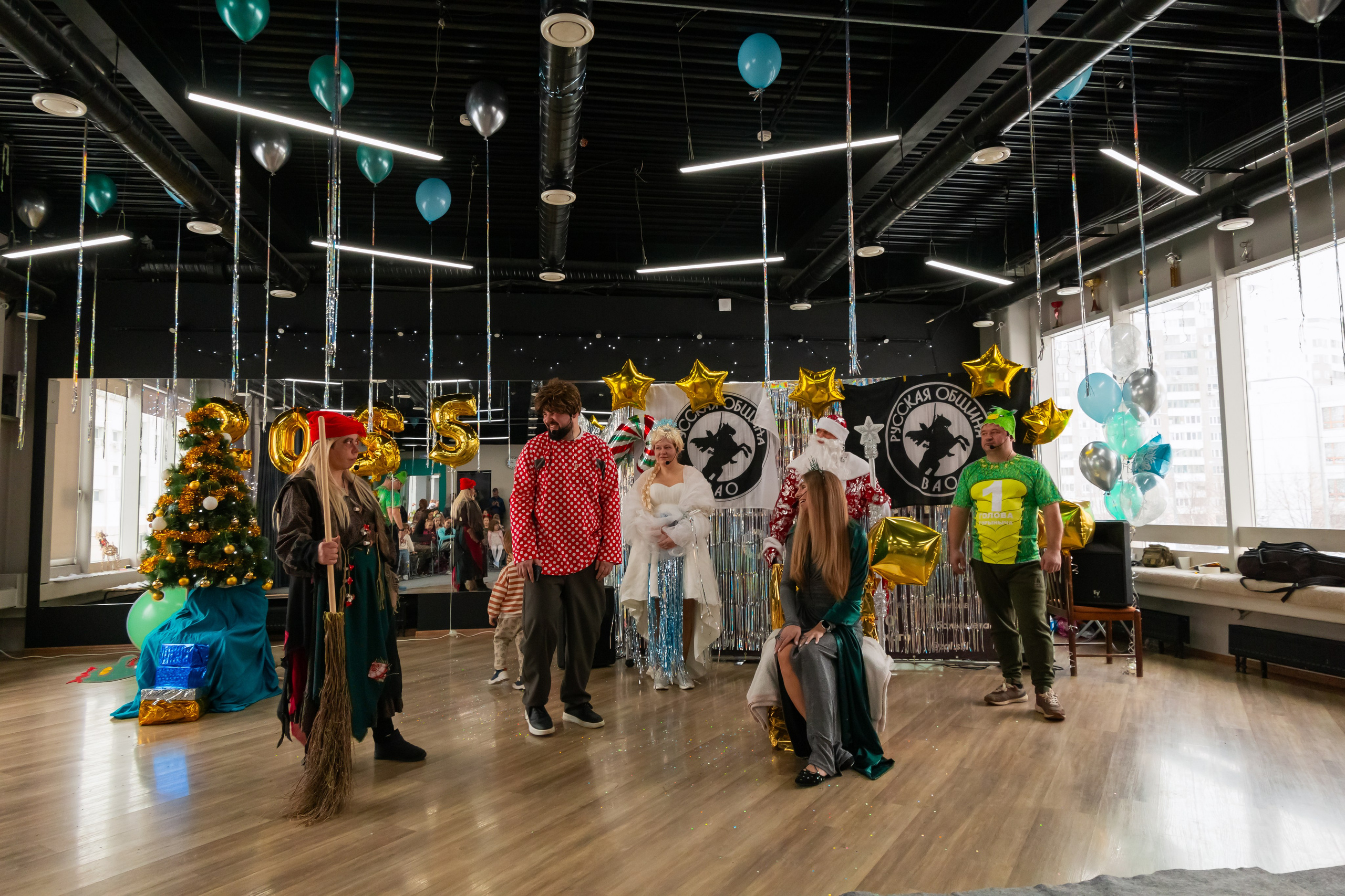 Новогодний праздник Русская Община ВАО. Фотограф Илья Варакин