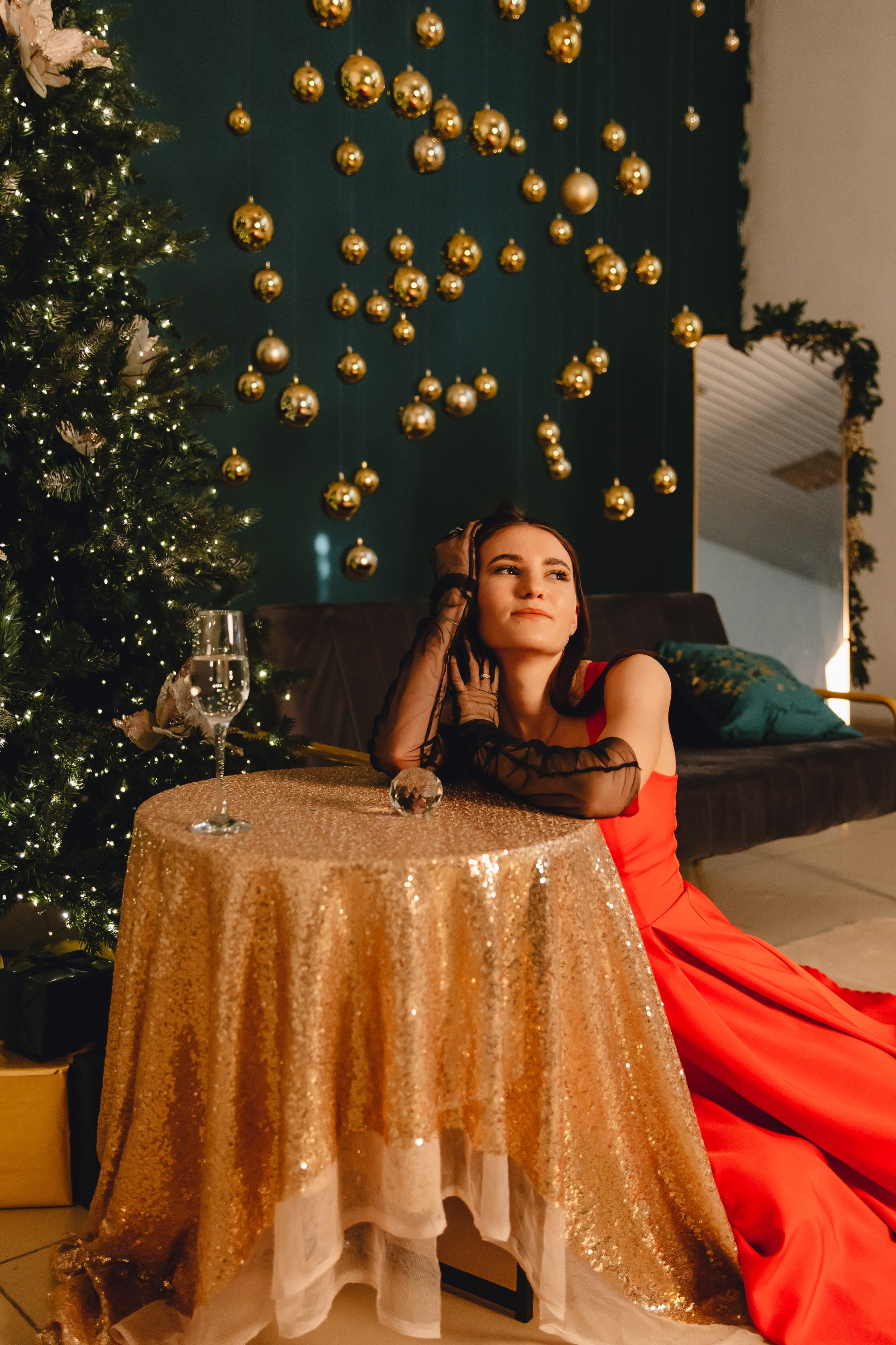 Лера. Индивидуальная новогодняя фотосессия. Фотограф во Владивостоке. Юрганова Анна