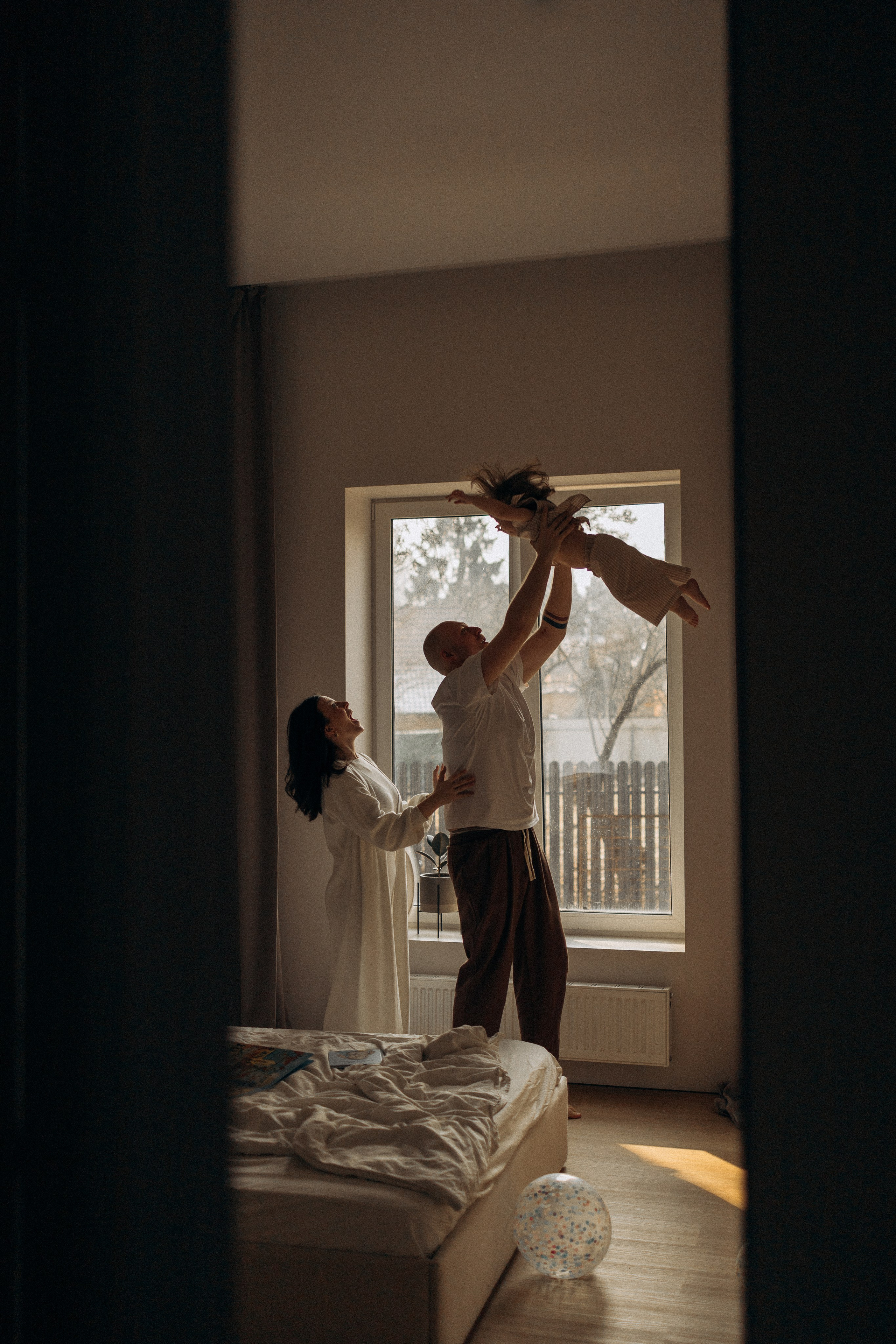 Семейные фотографии дома. Семейный и детский фотограф Москва