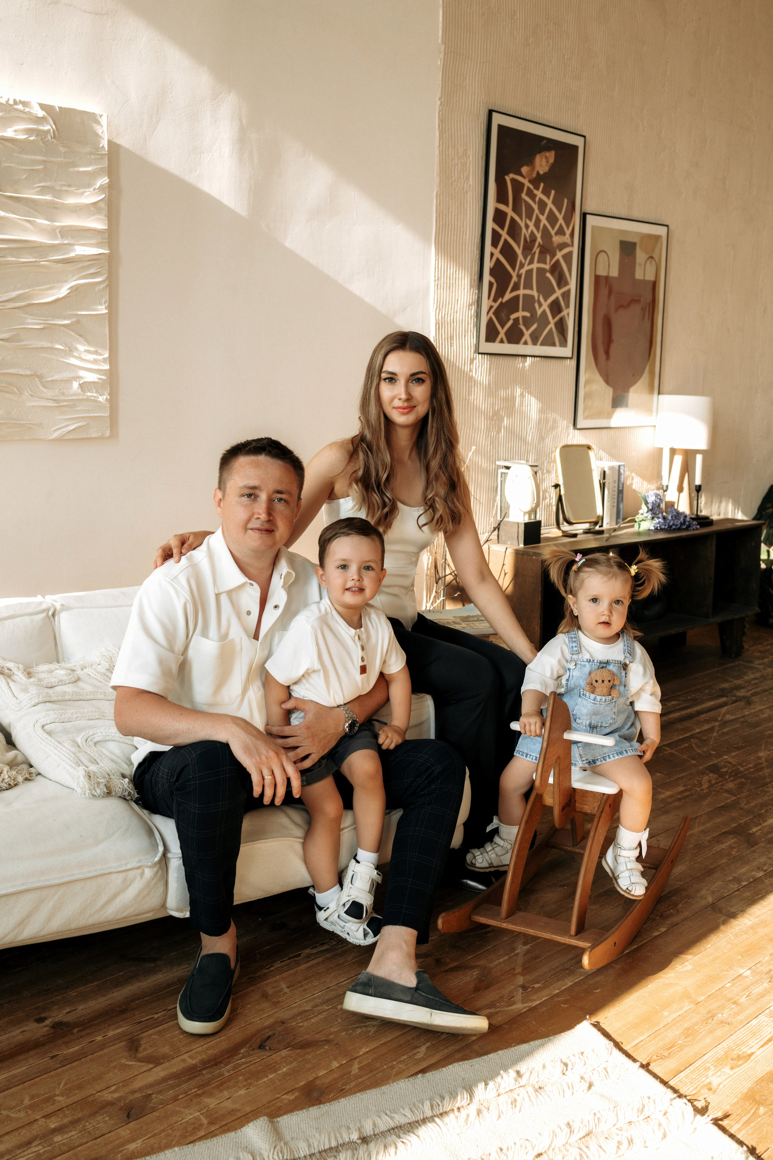 Рафаиль Луиза Карим & Амелия. Фотограф Юлия Абдульмянова