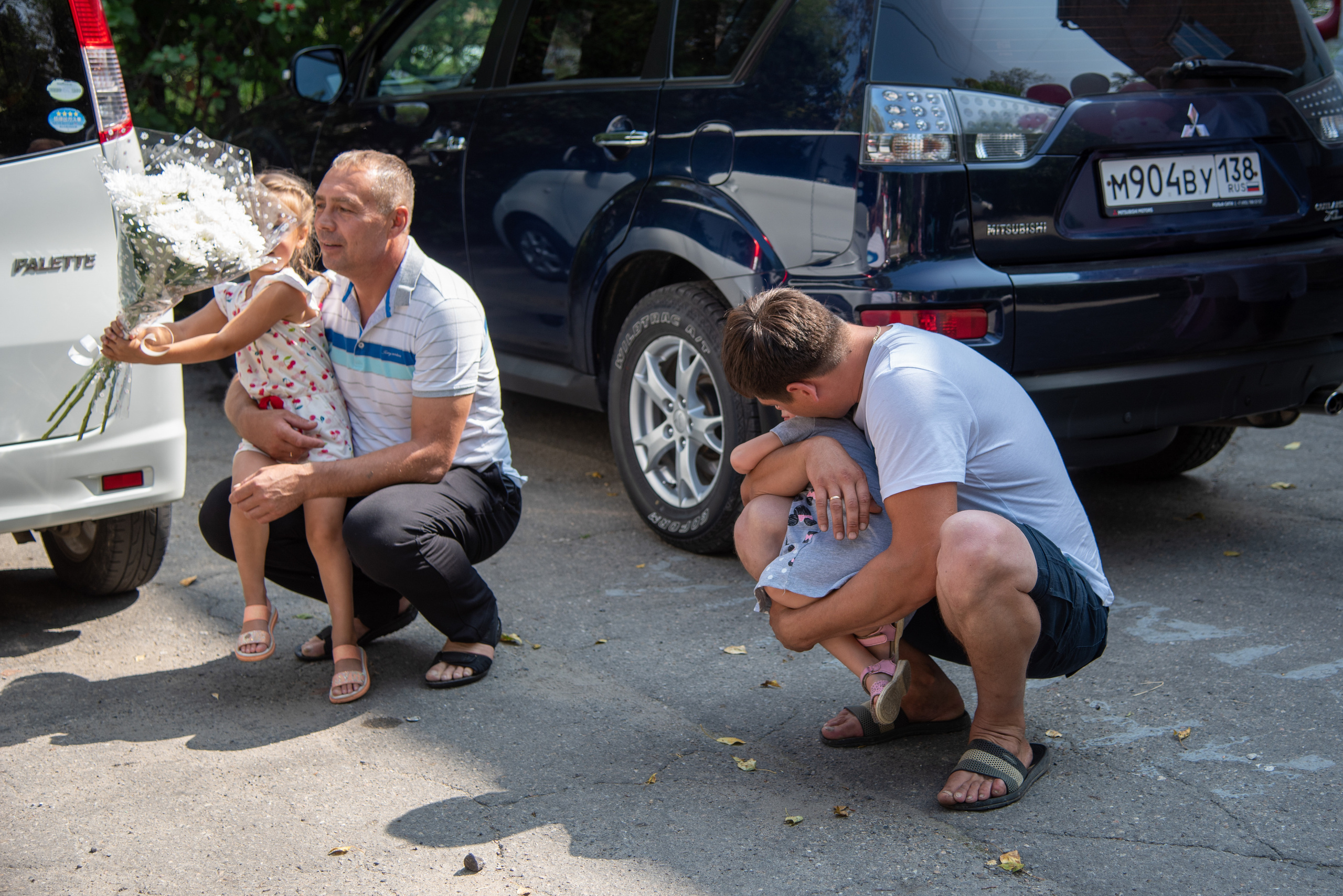 Выписка малыша. Наши молодожены. Ольга Ли свадебный семейный фотограф Иркутск