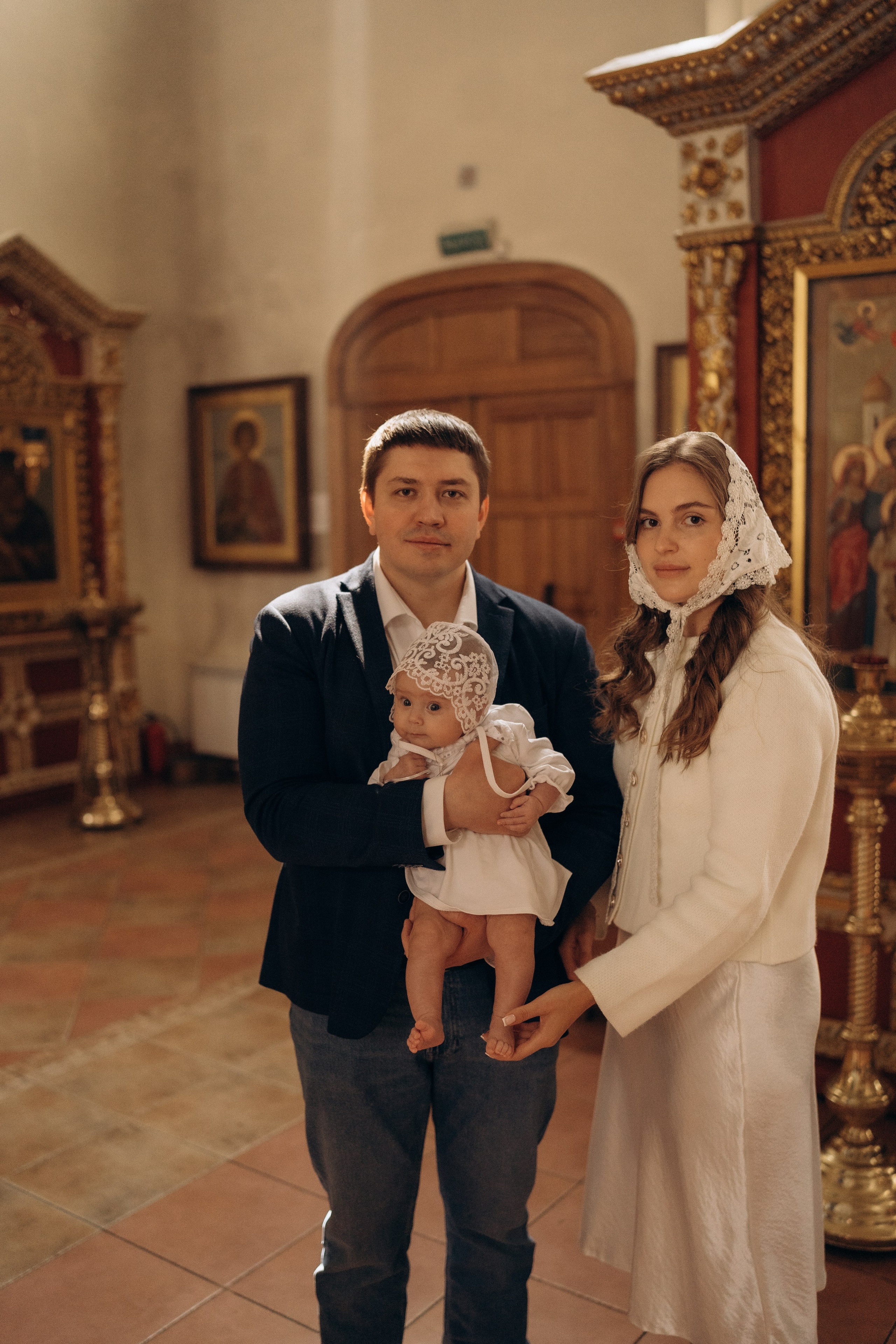 Крещение Серафимы. Фотограф новорождённых и семейный фотограф в Иваново Любовь Капранова