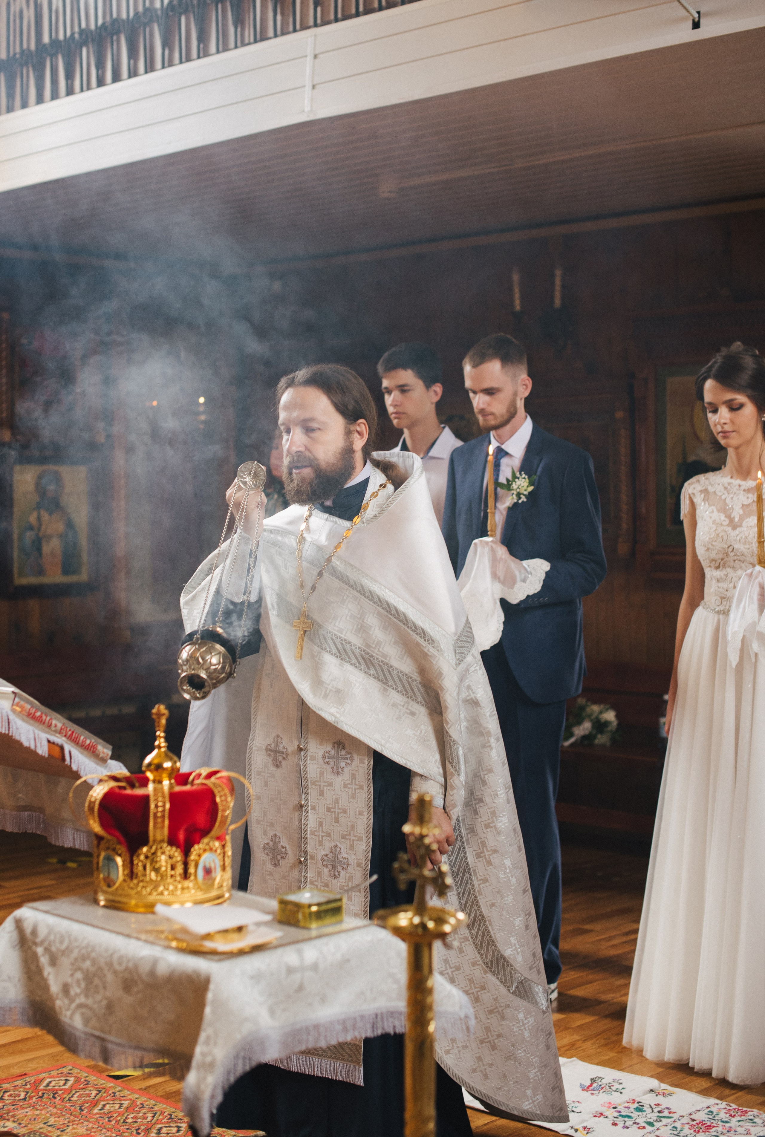 Венчание Никиты и Тони — Храм Иоанна Кронштадского. Свадебный и семейный фотограф Волгоград Москва