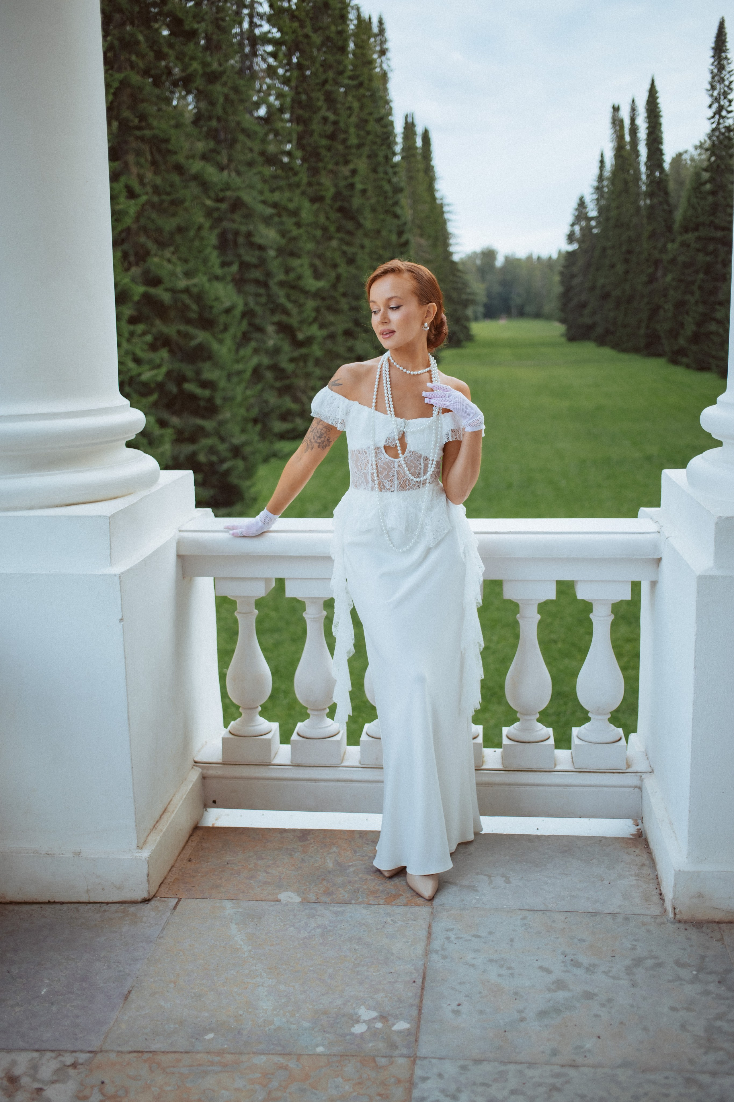 Фотосессия в парке летом Ораниенбаум