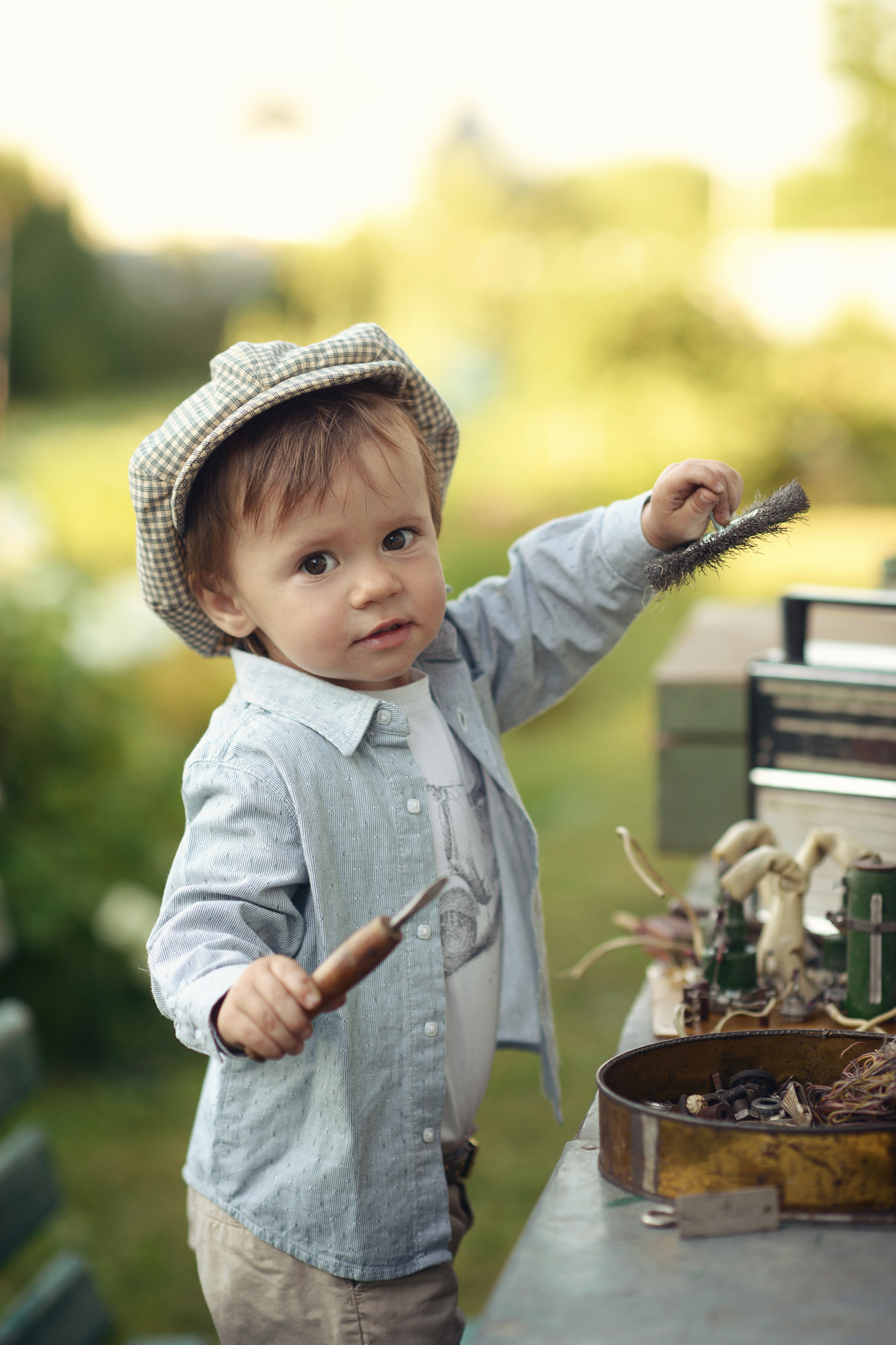 Радиомеханик. Фотограф Альбина Вакунова