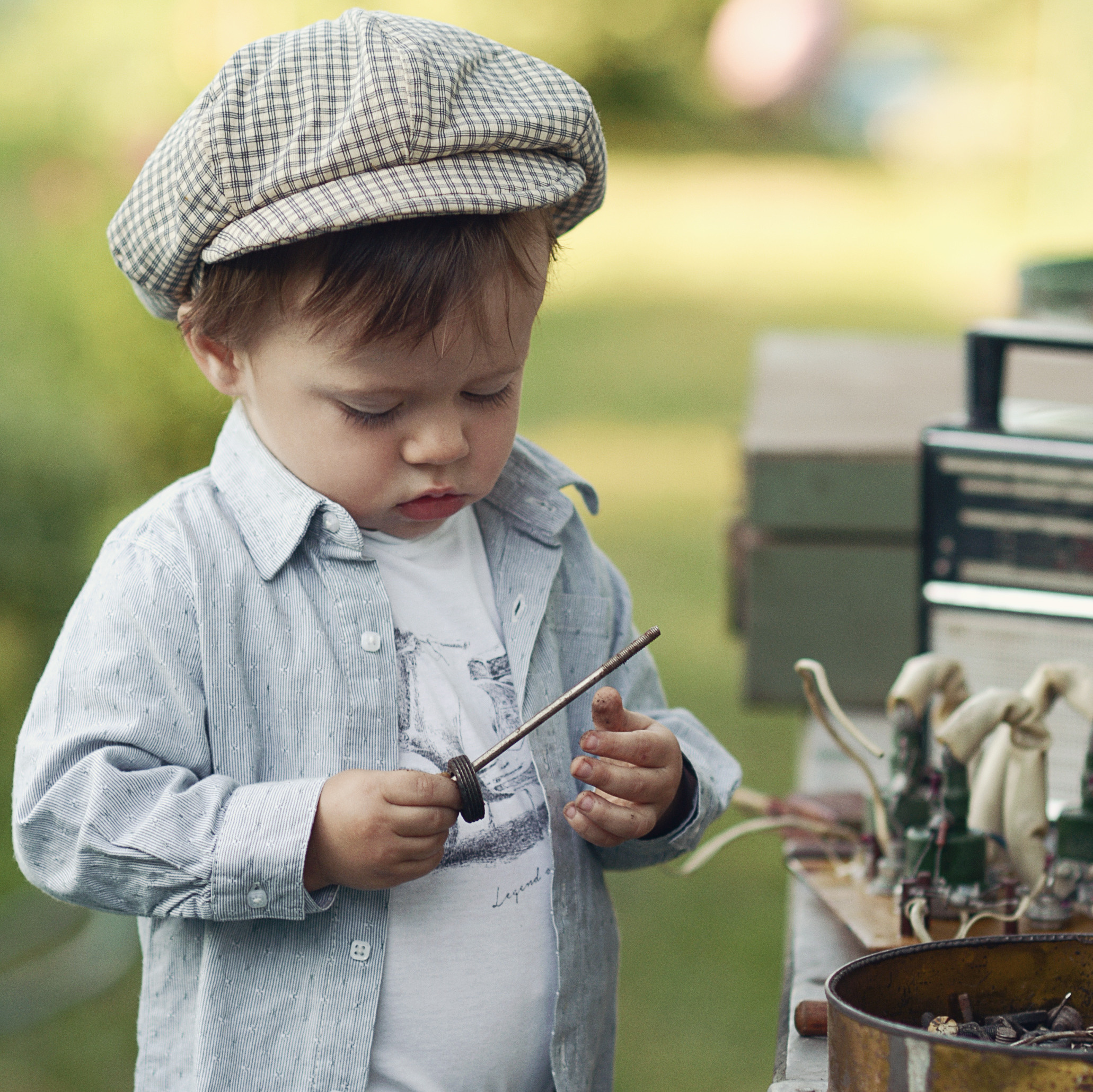 Радиомеханик. Фотограф Альбина Вакунова