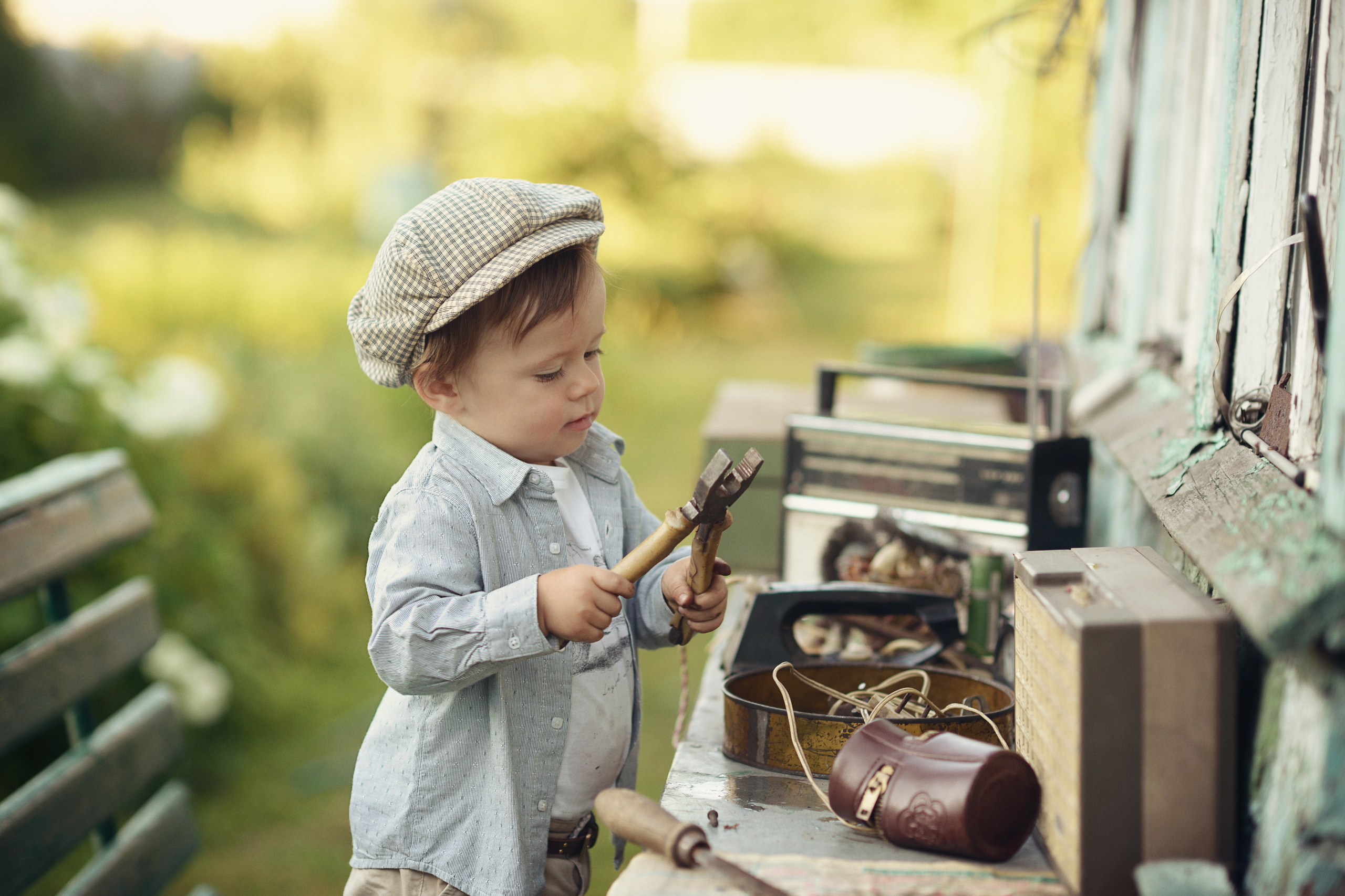Радиомеханик. Фотограф Альбина Вакунова