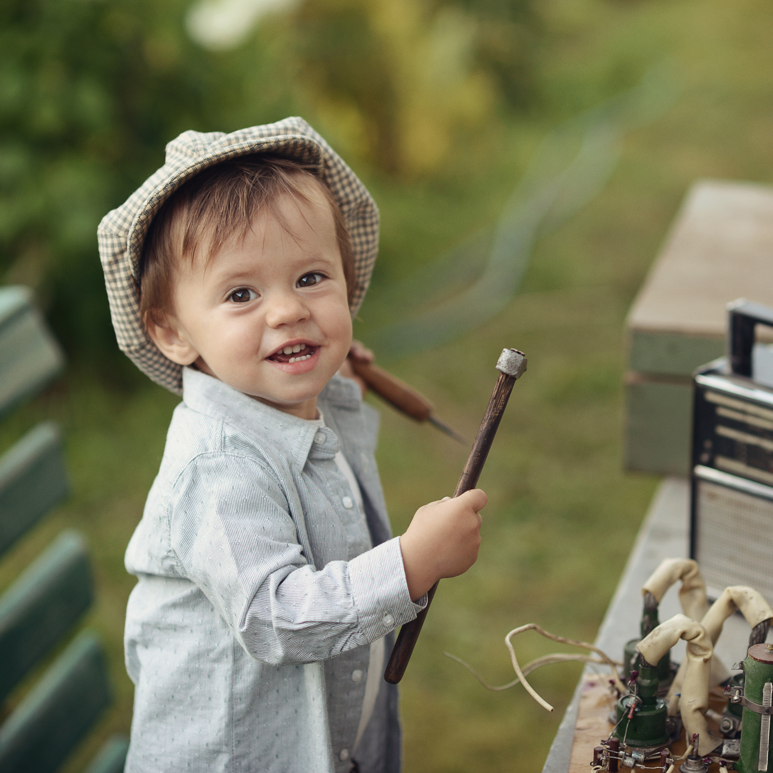 Радиомеханик. Фотограф Альбина Вакунова