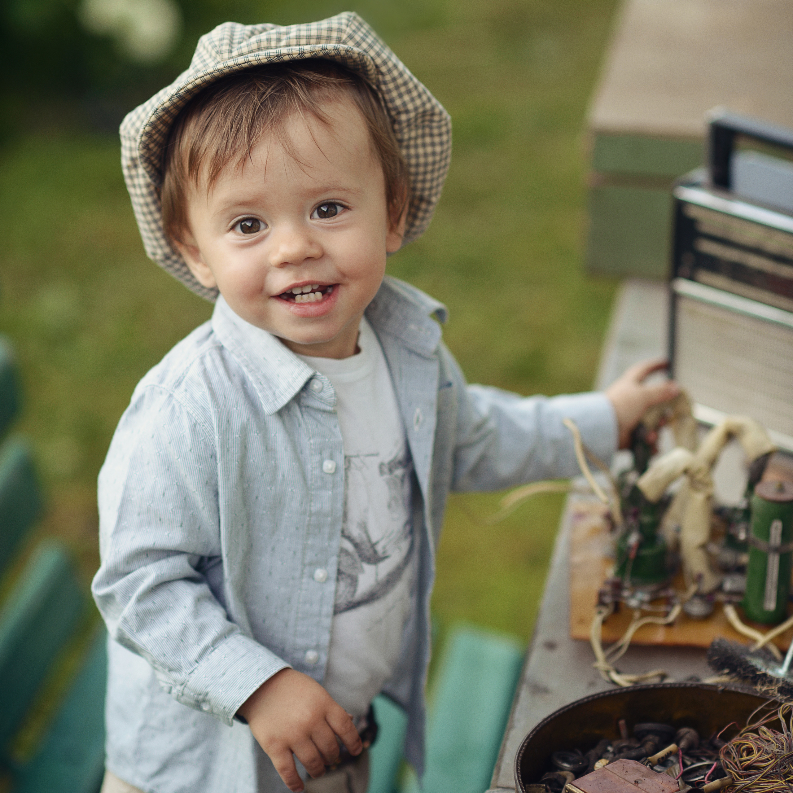 Радиомеханик. Фотограф Альбина Вакунова